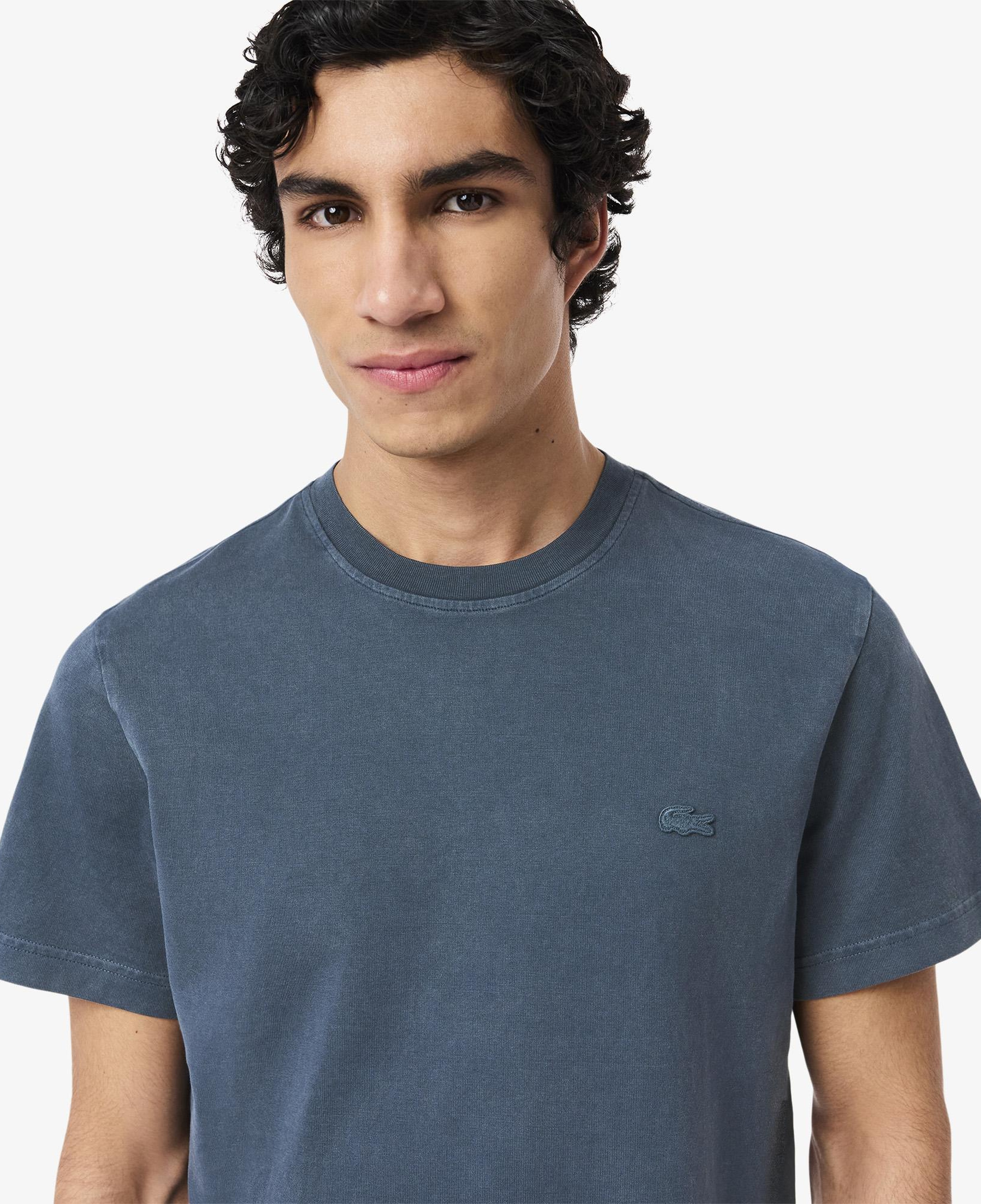 Erkek Regular Fit Bisiklet Yaka Lacivert T-Shirt
