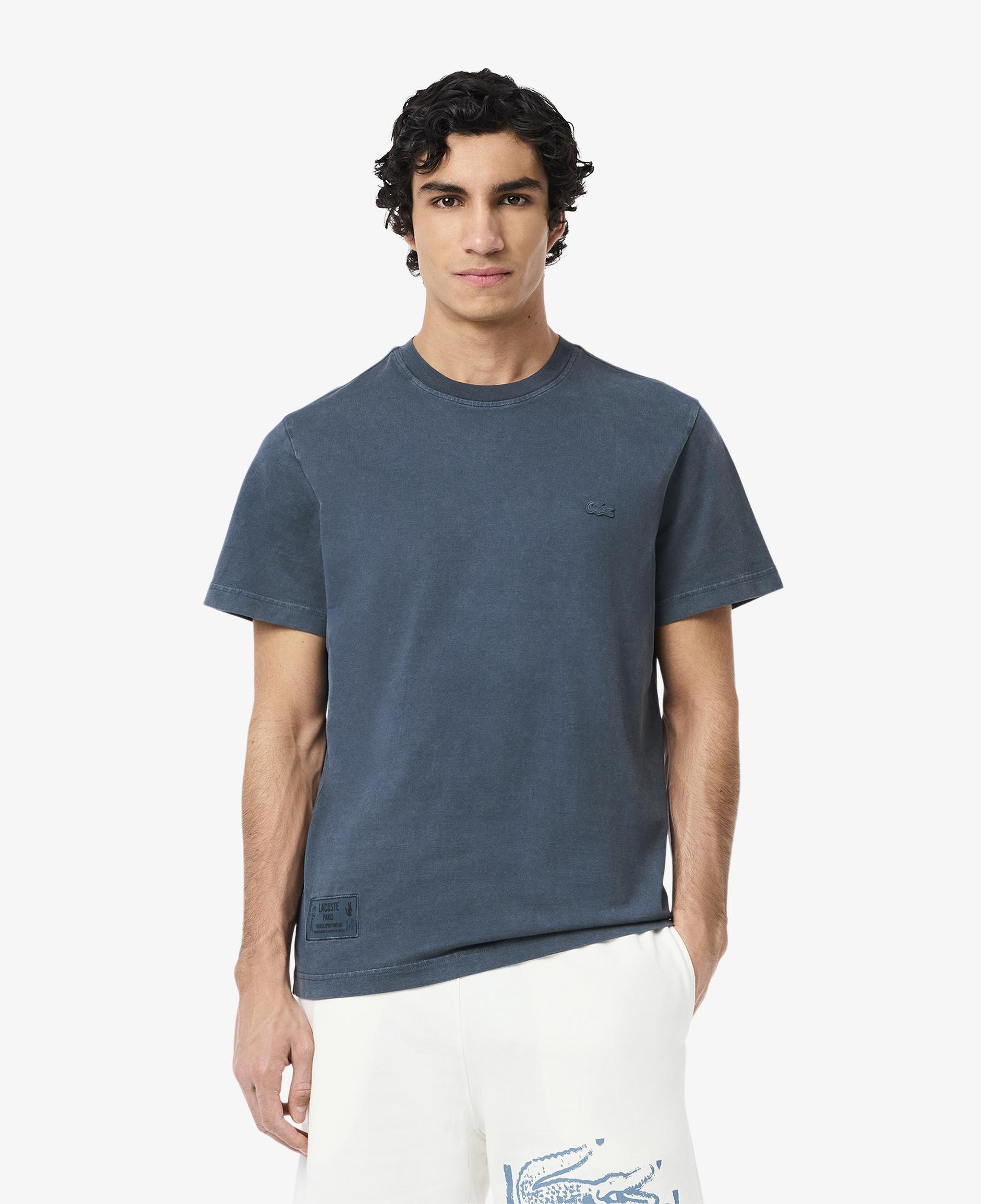 Erkek Regular Fit Bisiklet Yaka Lacivert T-Shirt