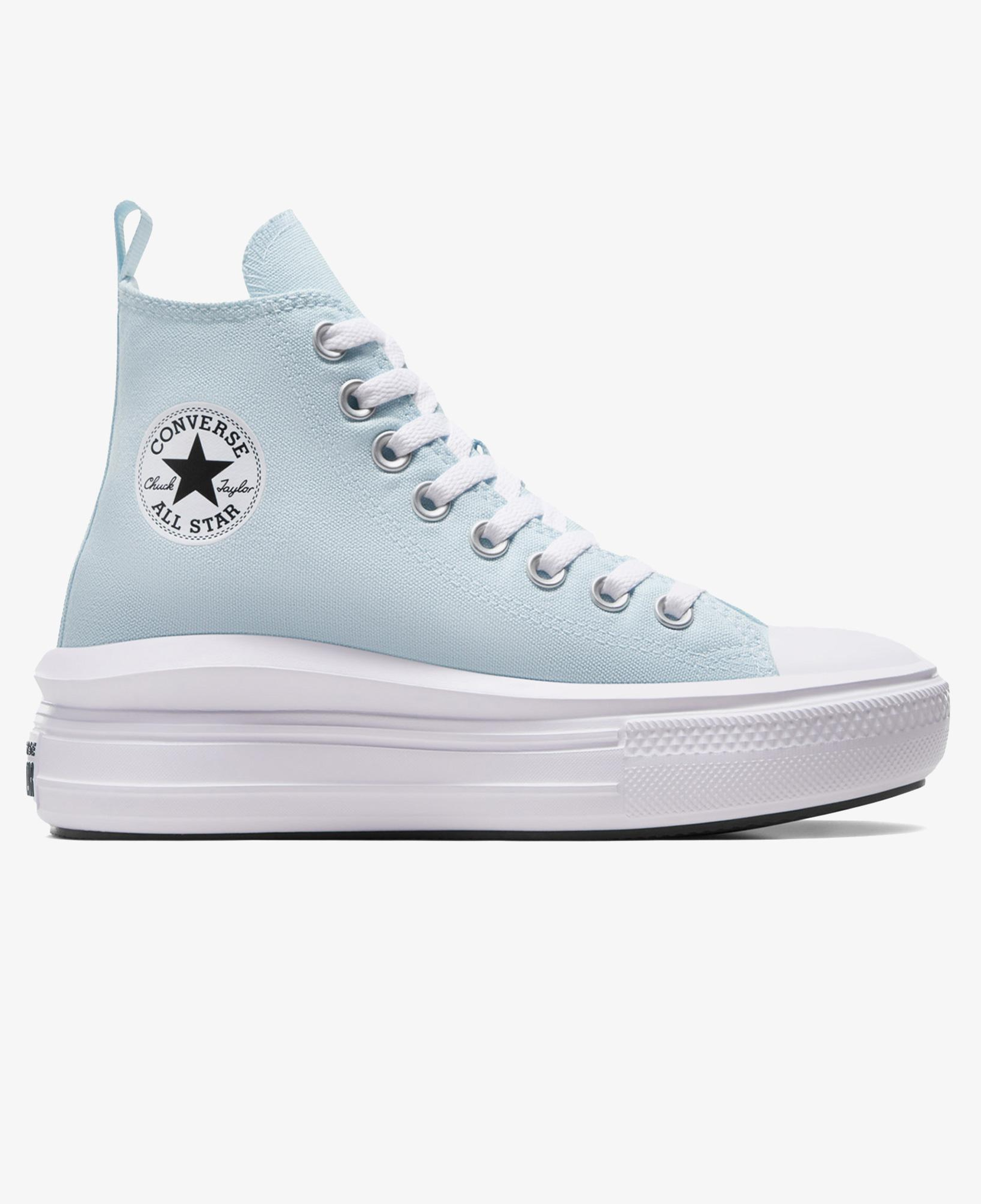 Converse Chuck Taylor All Star Move Platform Çocuk Mavi Sneaker