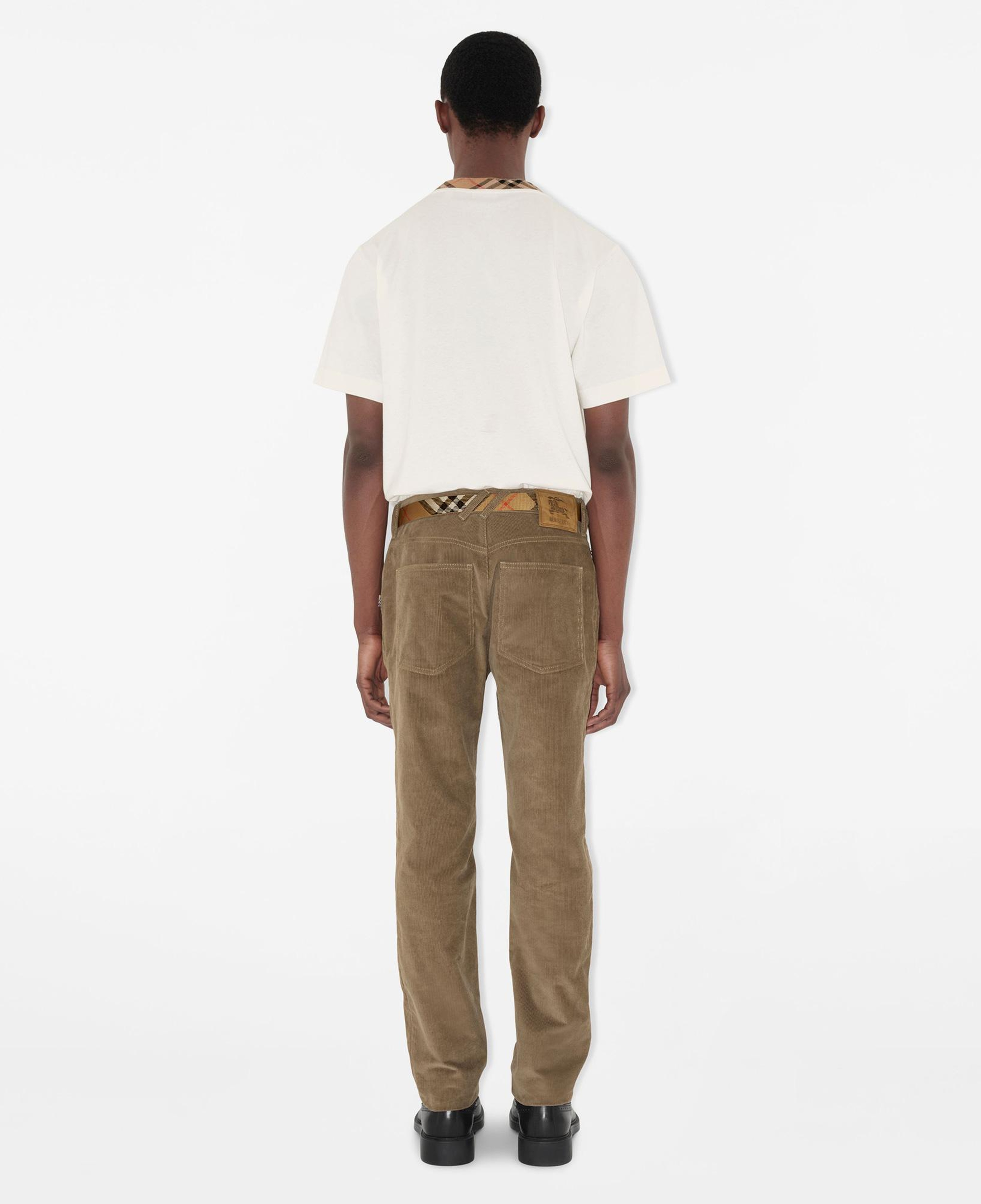 Burberry Erkek Mavi Pantolon
