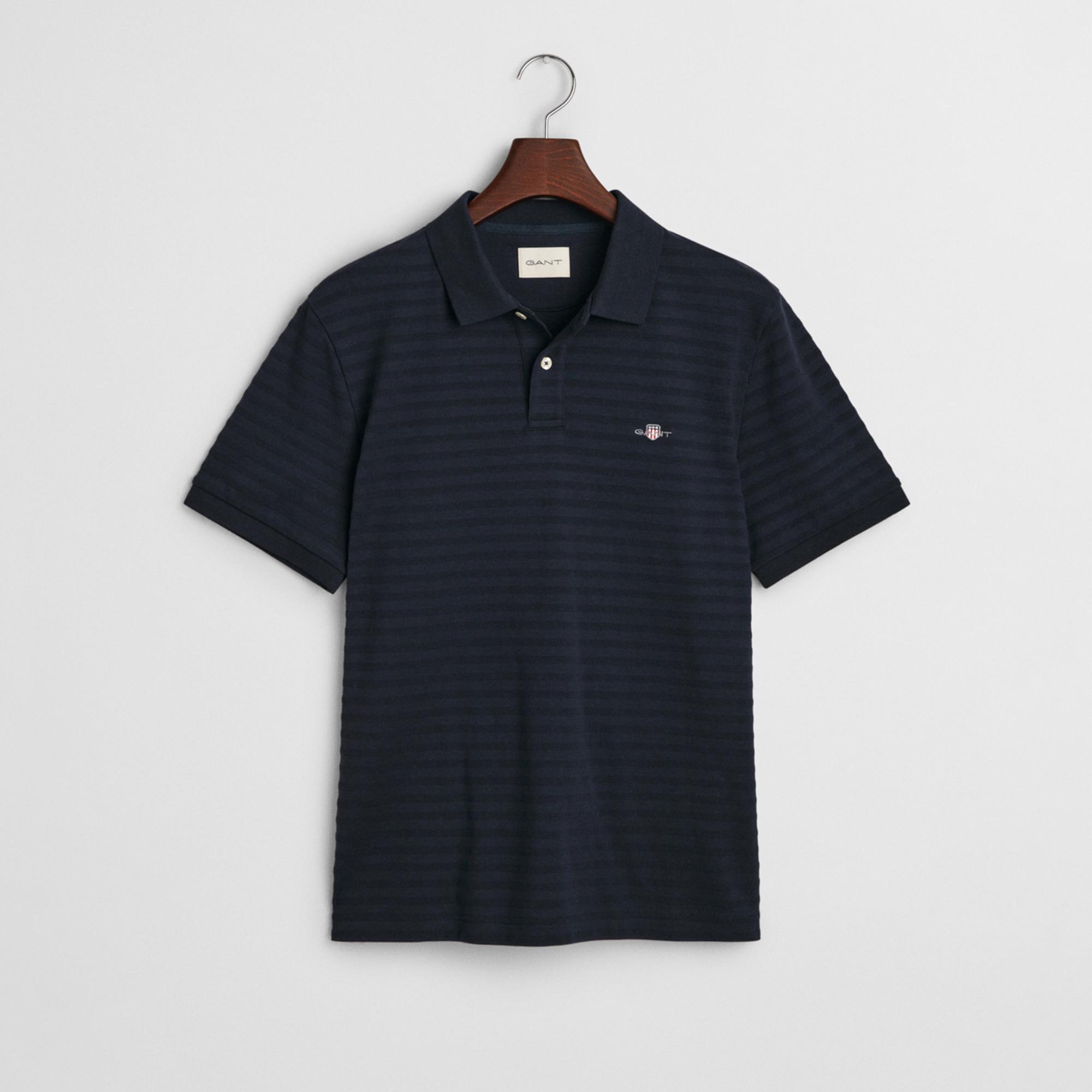 GANT Erkek Lacivert Regular Fit Polo