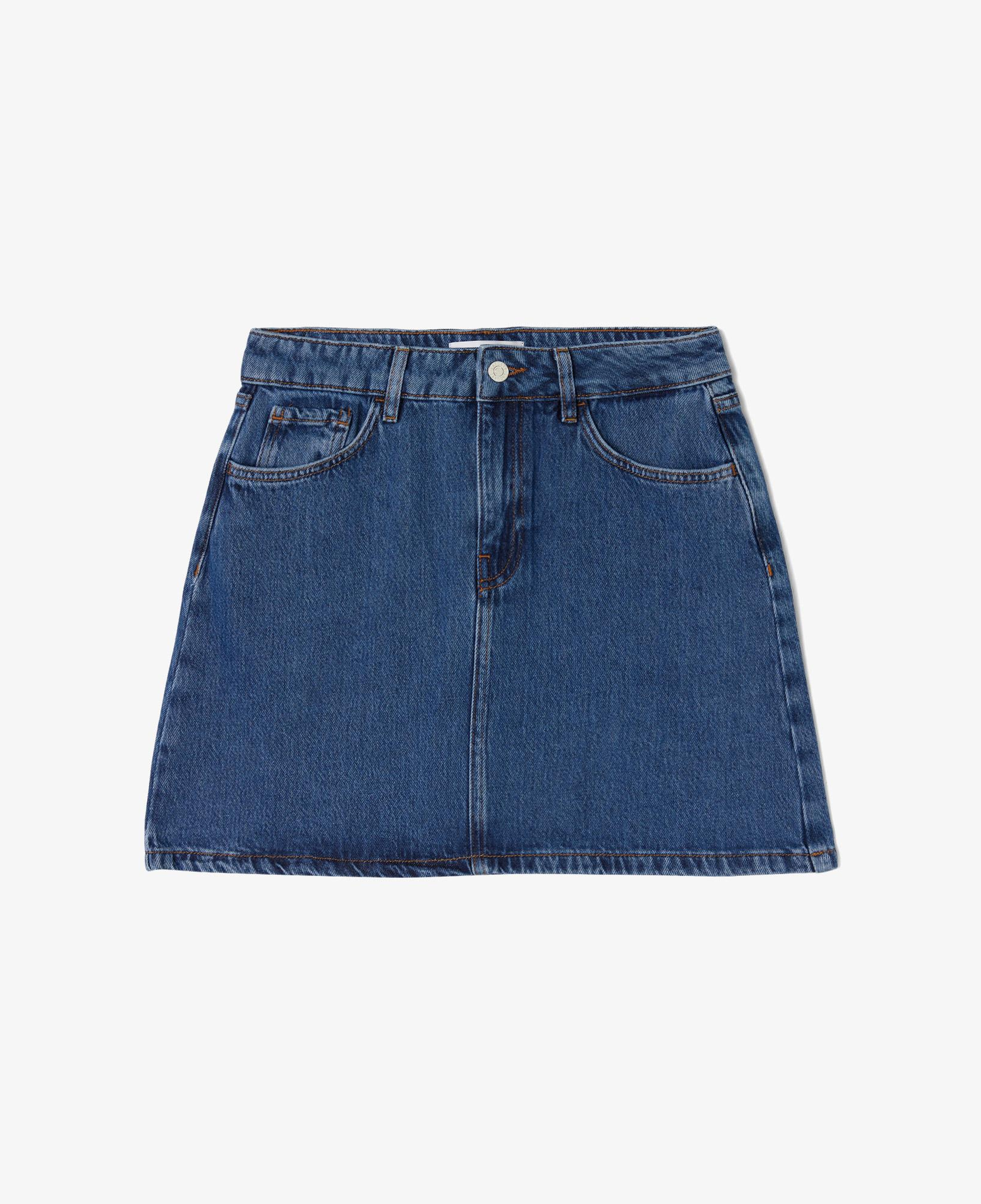 Kadın Denim Mavi Etek