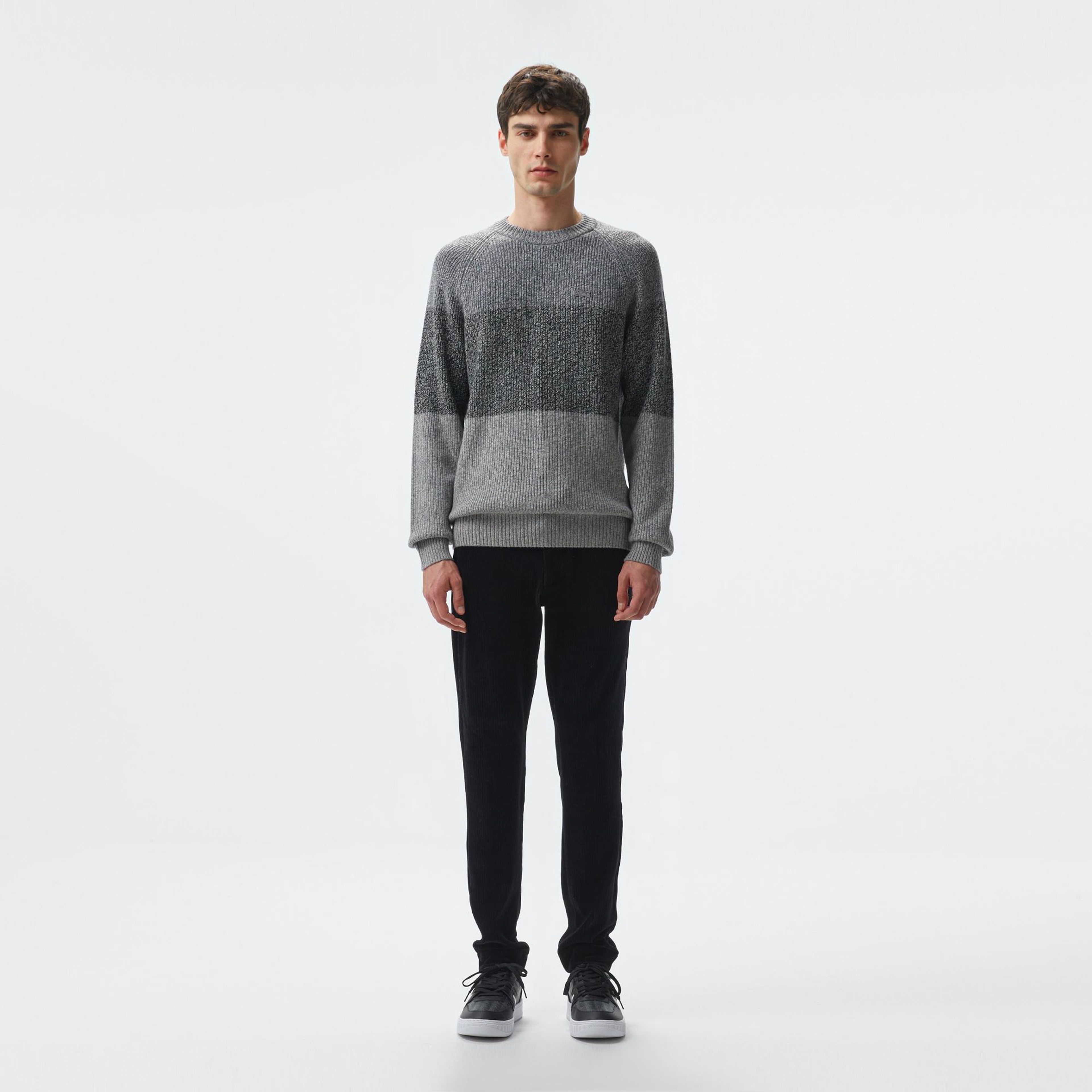 Erkek Tapered Fit Chino Siyah Pantolon