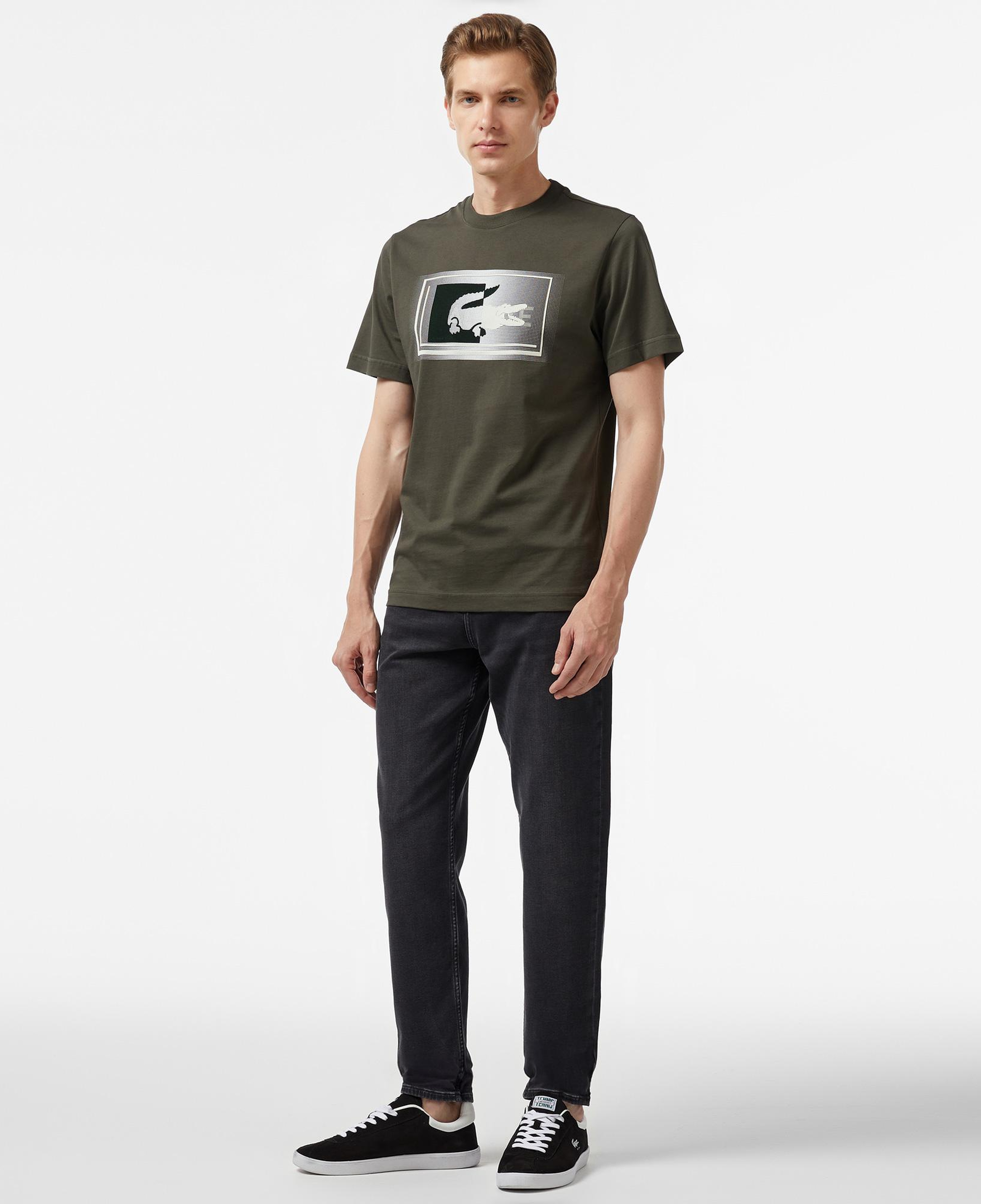 Erkek Regular Fit Denim Gri Pantolon