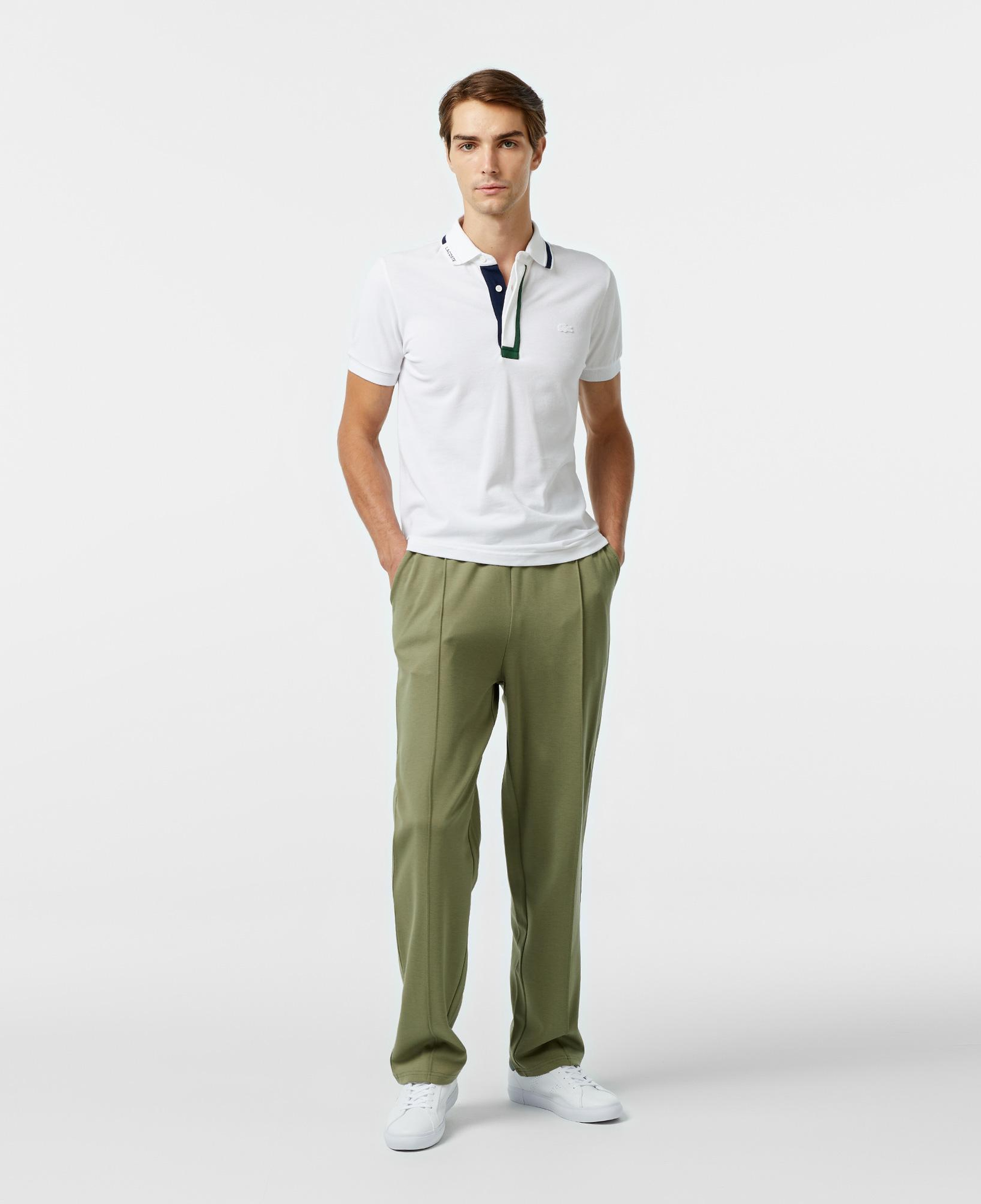 Erkek Tapered Fit Chino Haki Pantolon
