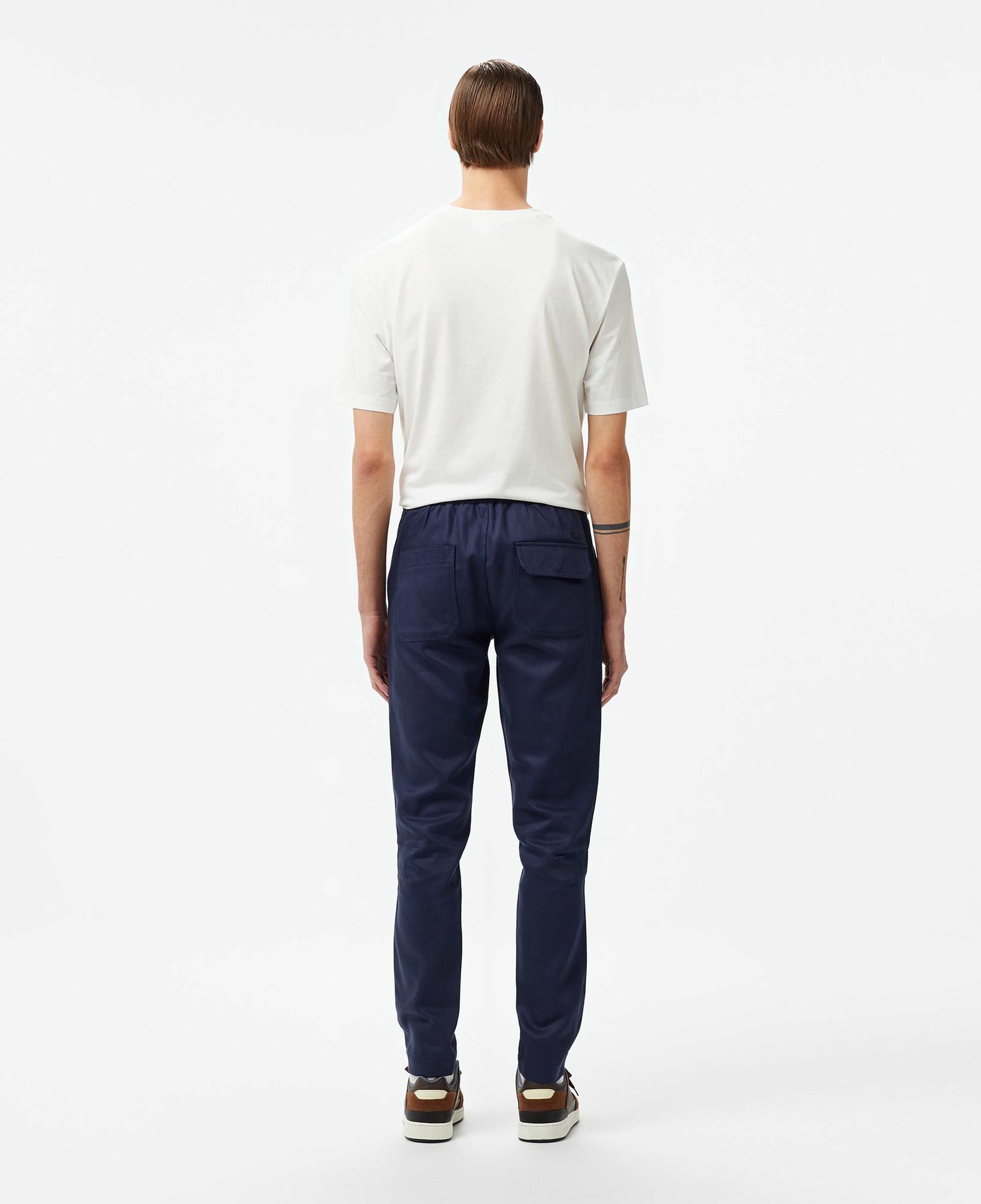 Erkek Straight Fit Chino Lacivert Pantolon