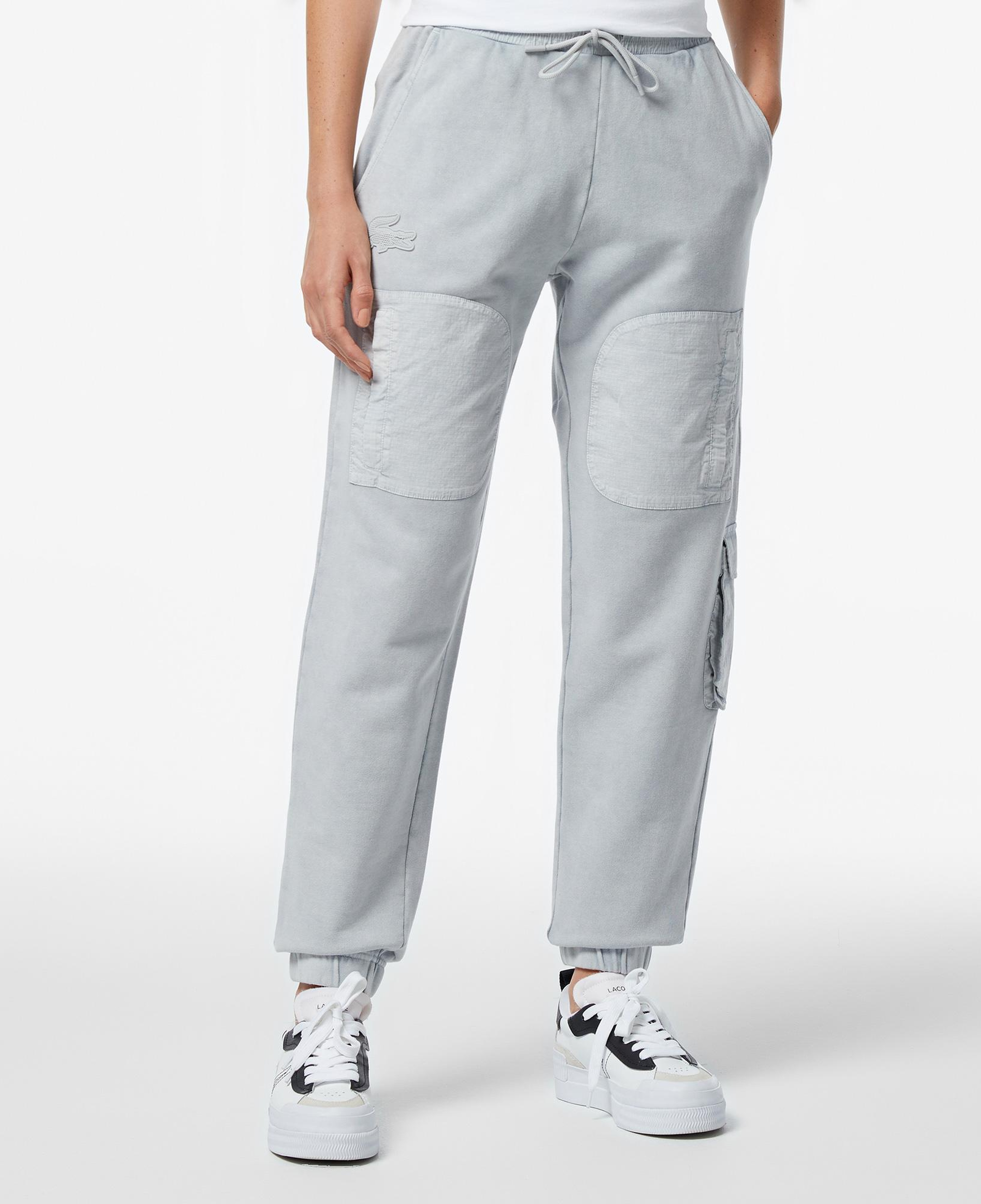 Lacoste x House of SuperStep Kadın Gri Eşofman Altı