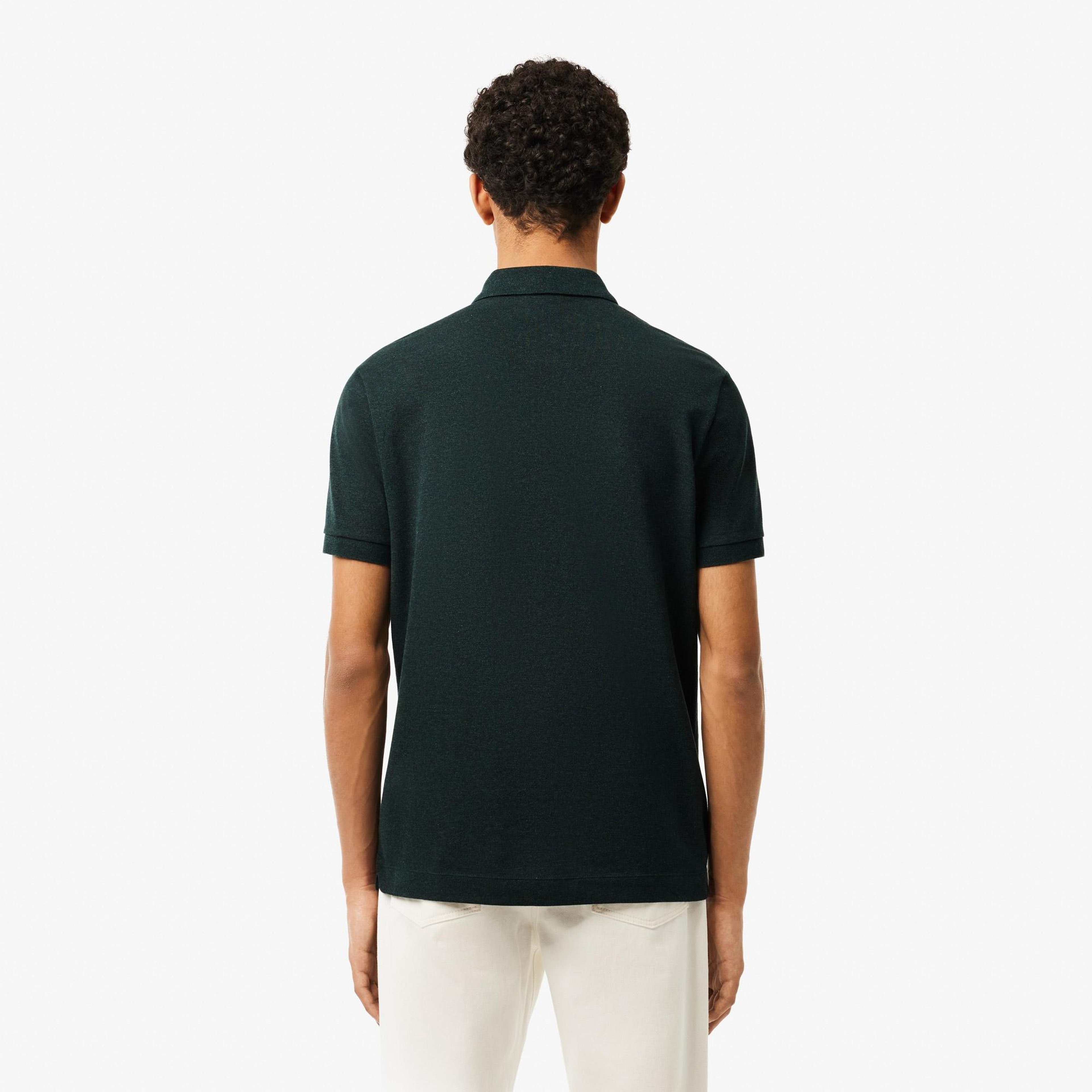 Erkek Regular Fit Koyu Yeşil Paris Polo