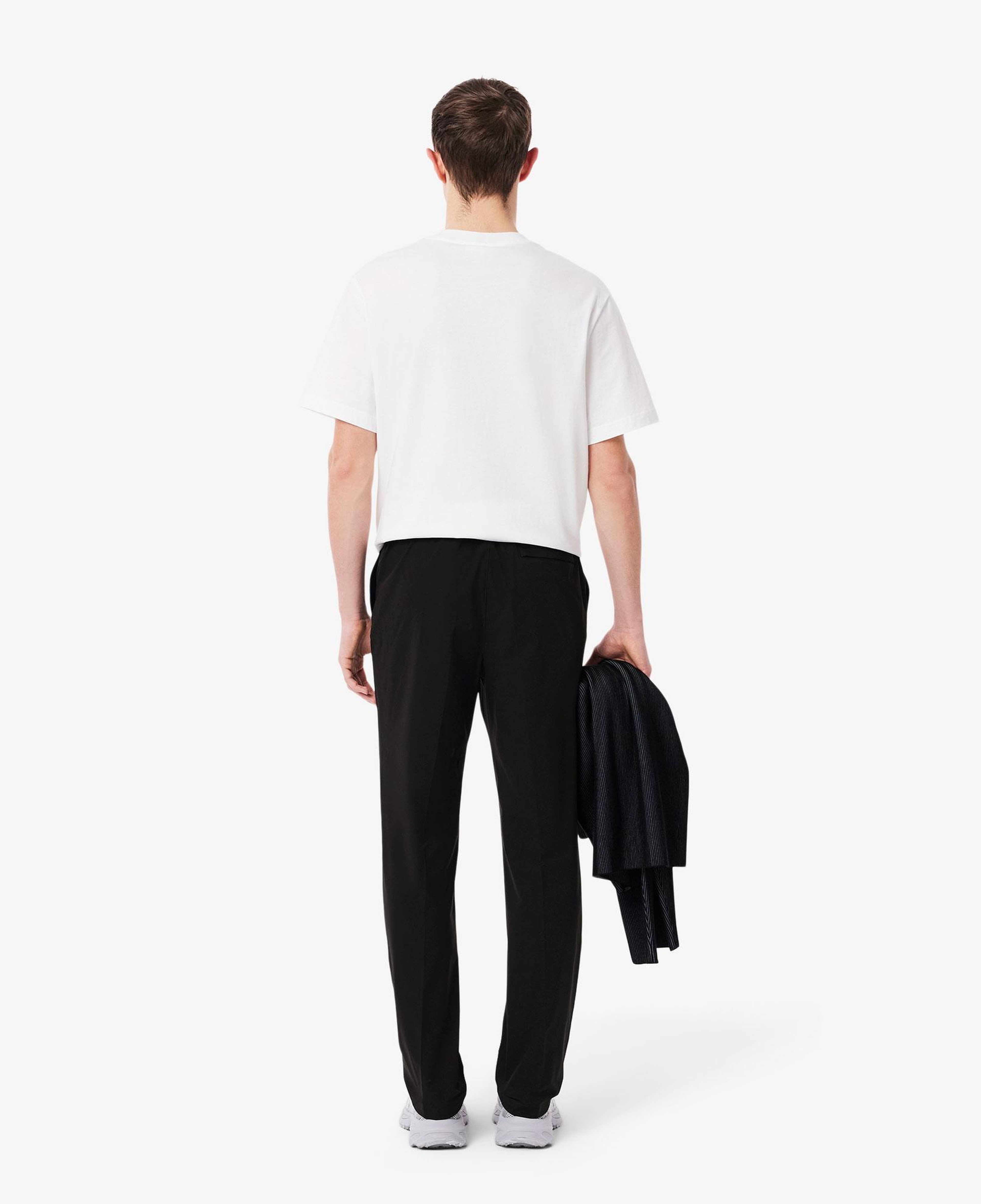 Erkek Straight Fit Siyah Pantolon