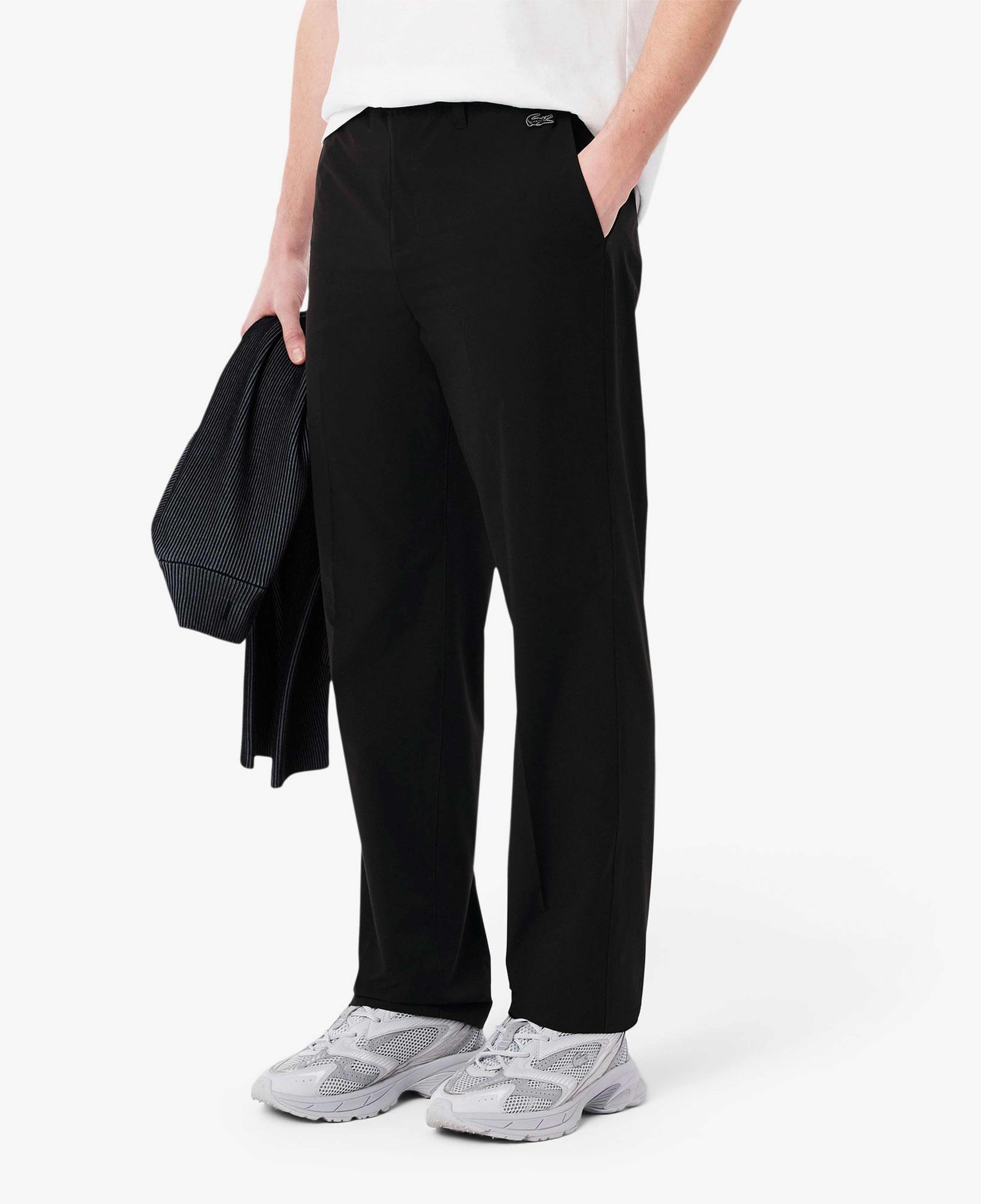 Erkek Straight Fit Siyah Pantolon