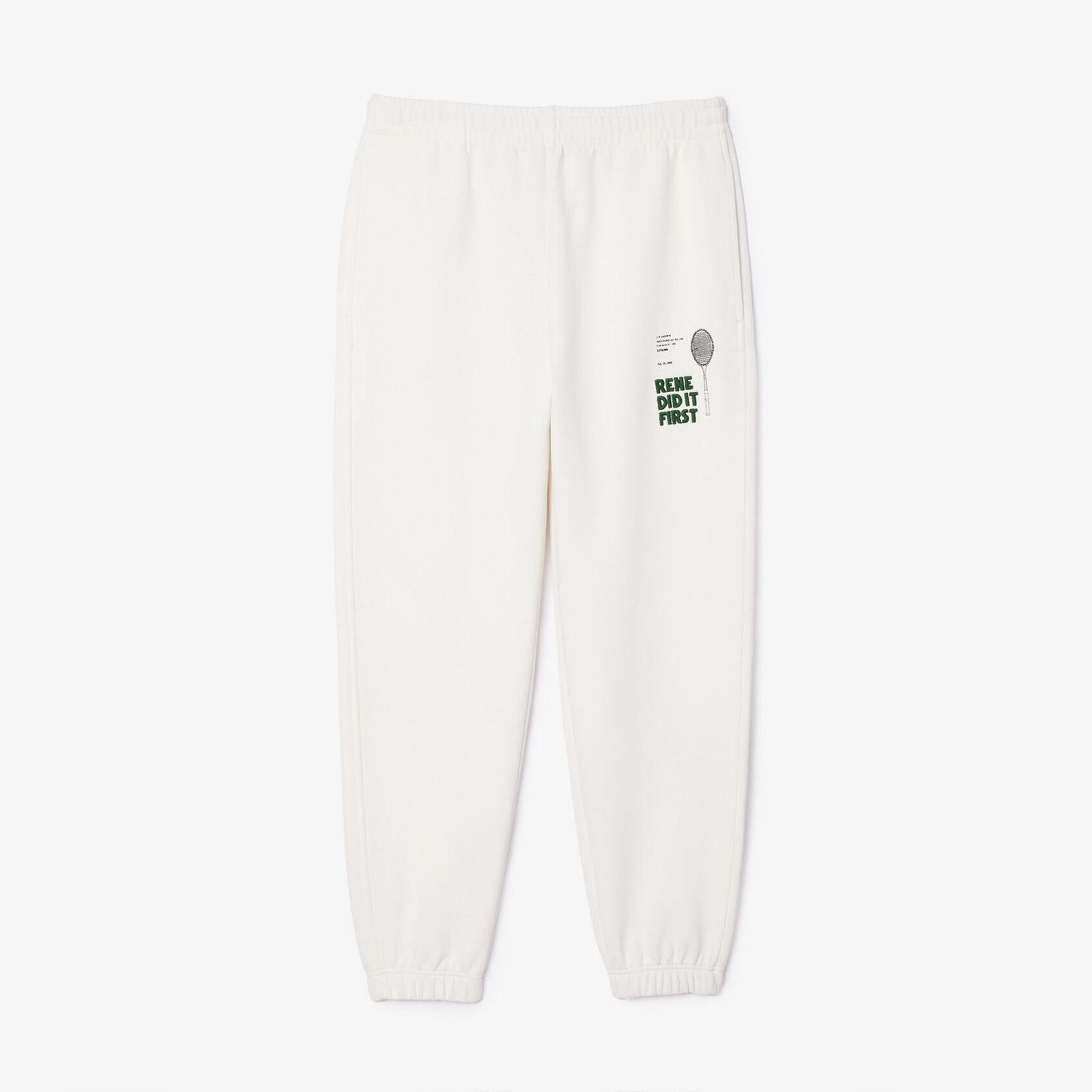 Lacoste Classic Erkek Beyaz Eşofman Altı