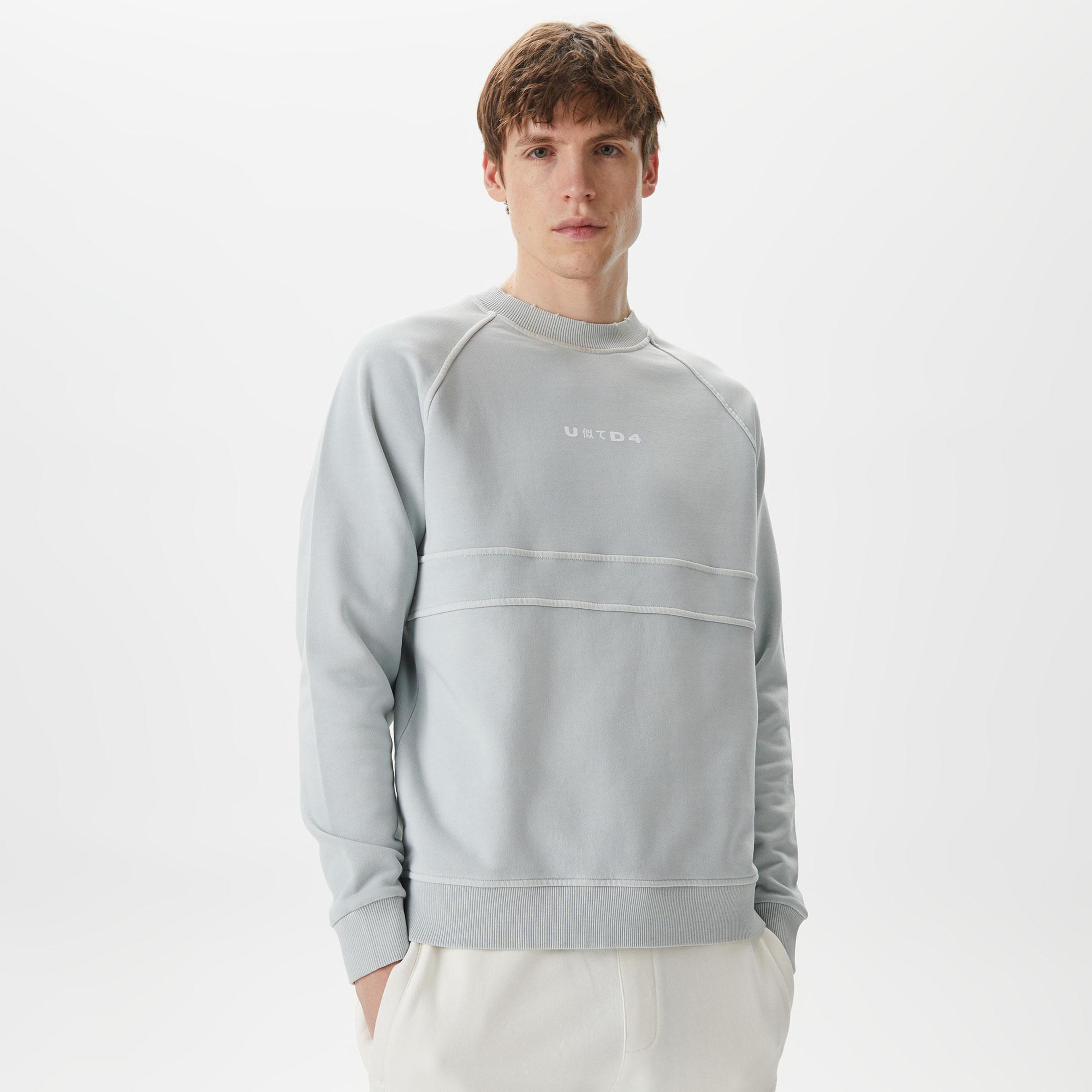 UNITED4 Erkek Gri Sweatshirt