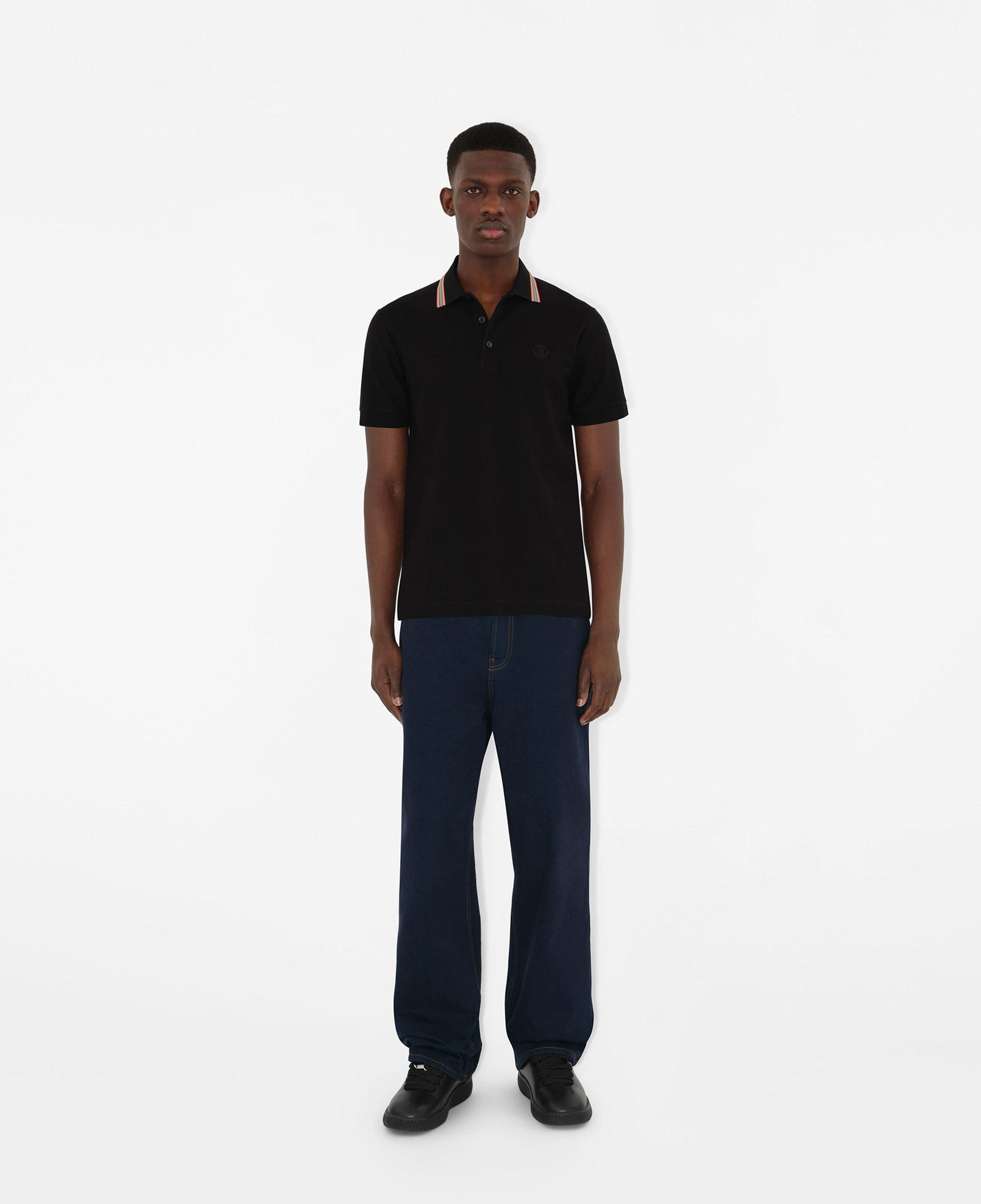 Burberry Erkek Siyah Polo