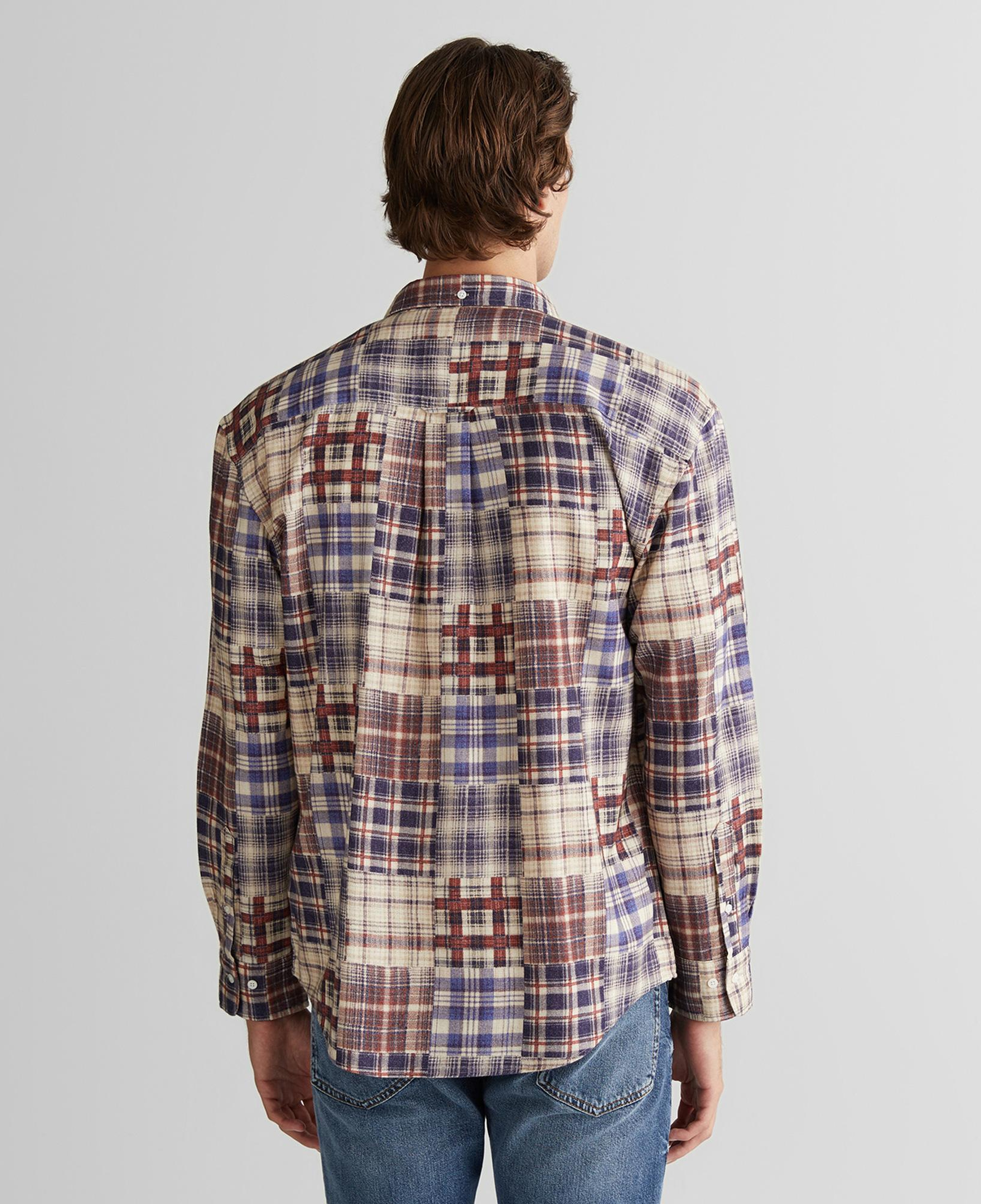 GANT Erkek Bordo Relaxed Fit Gömlek