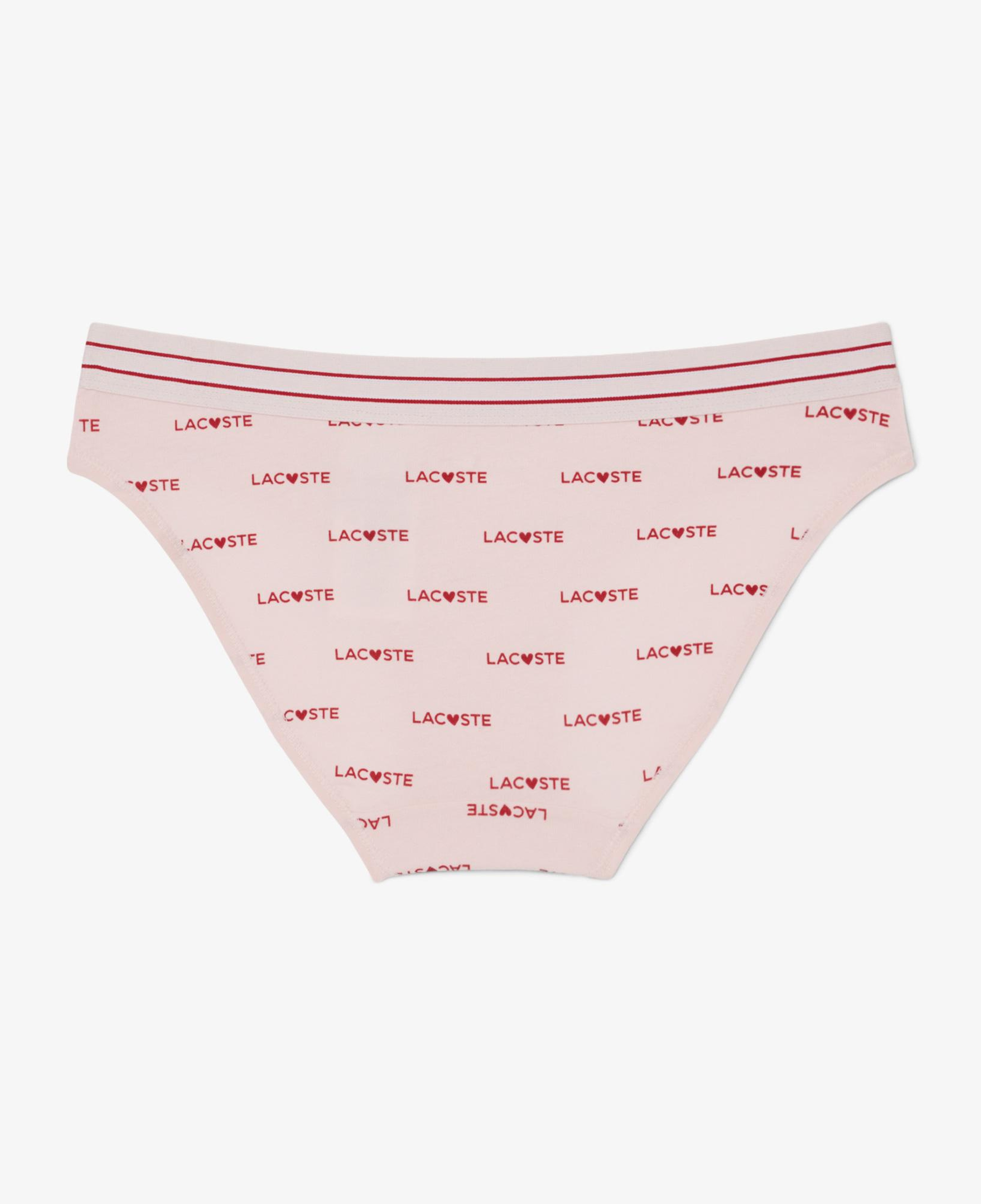 Lacoste Kadın Baskılı Pembe Külot