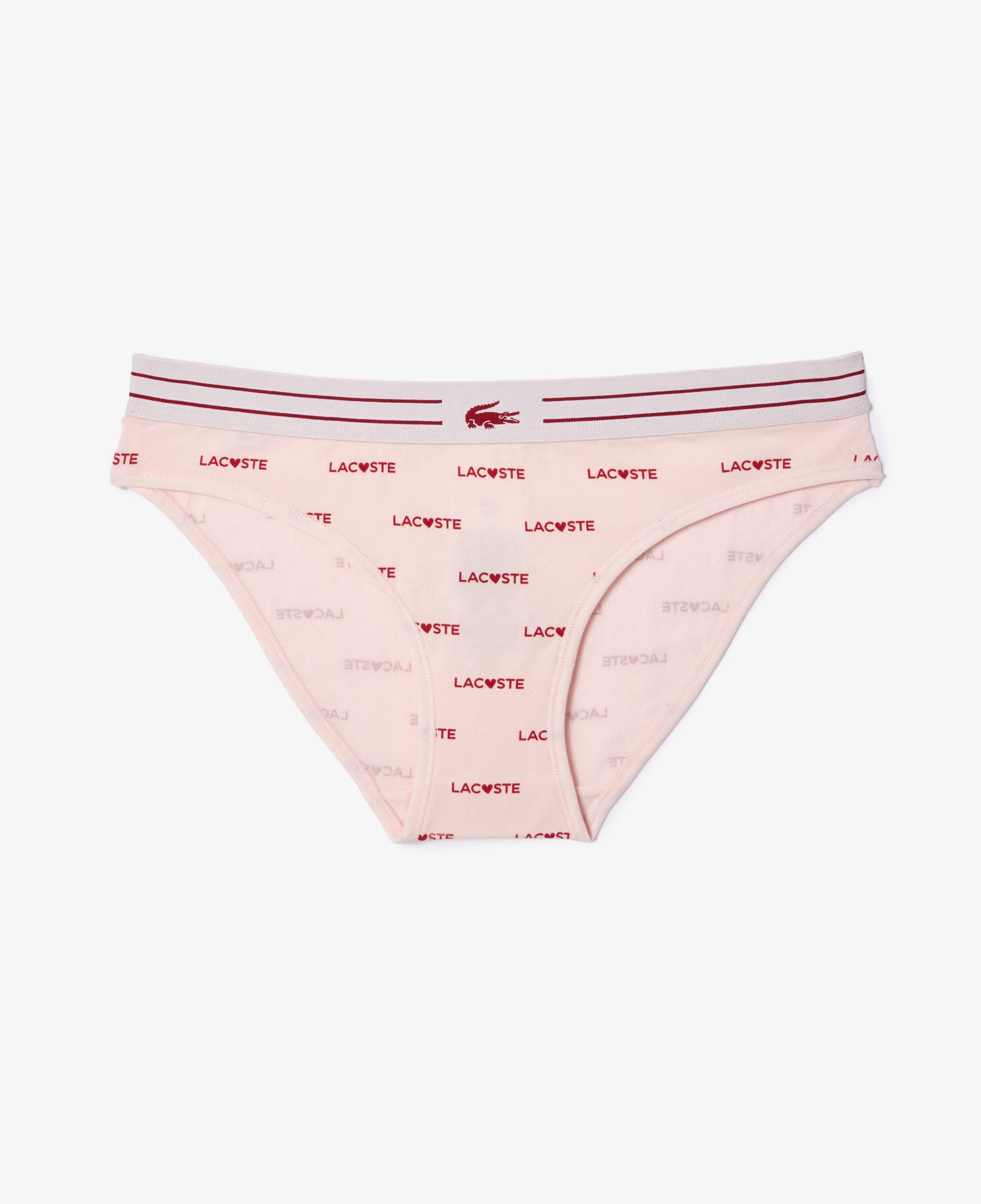 Lacoste Kadın Baskılı Pembe Külot