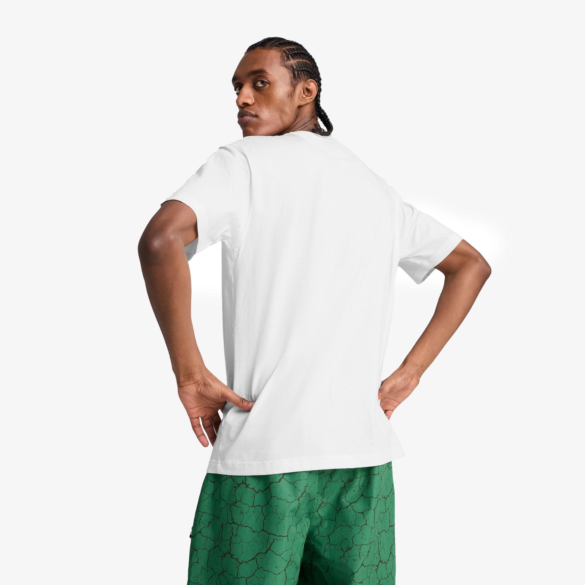 Puma X TMNT Relaxed Graphic Erkek Beyaz T-Shirt
