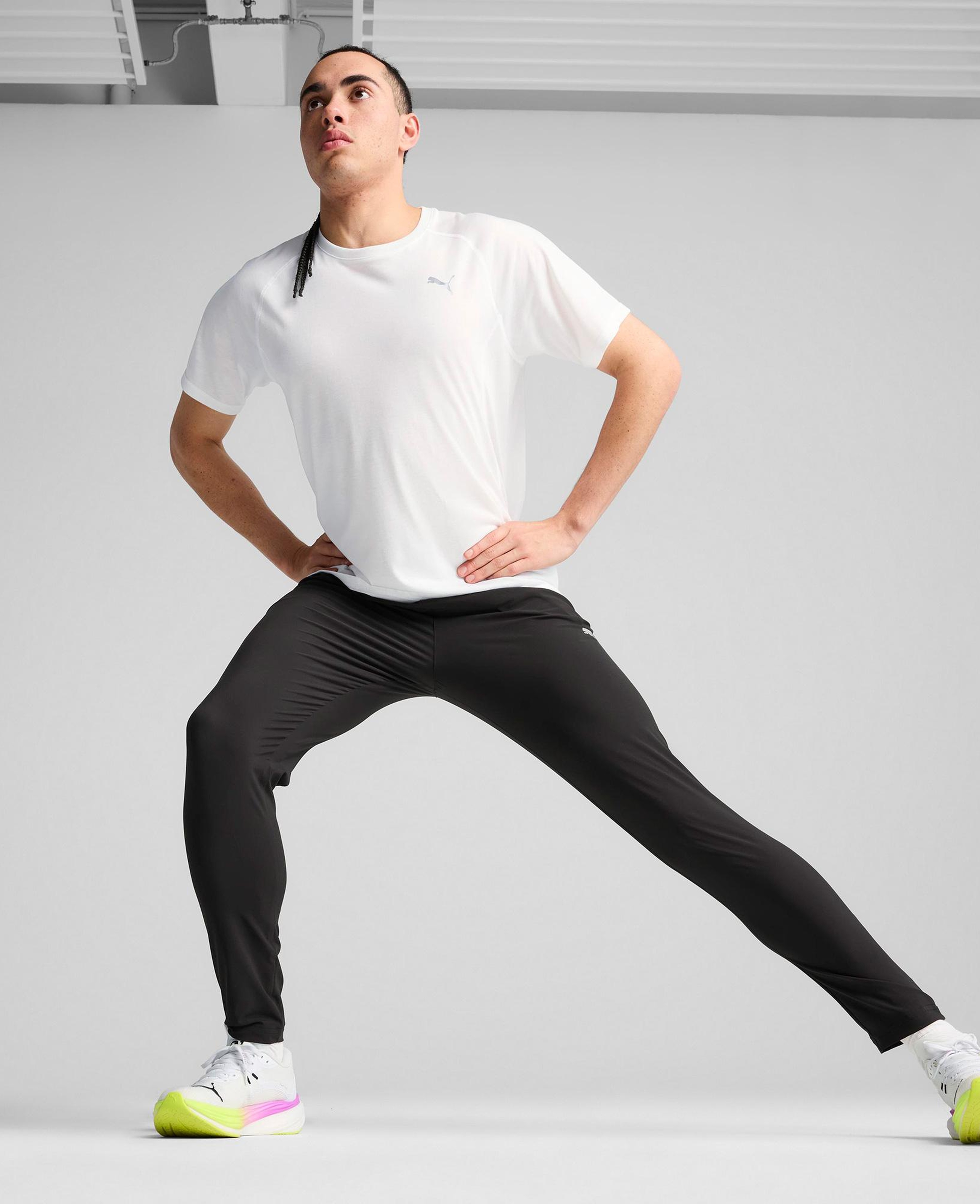 Puma Run Velocity Tapered Erkek Siyah Eşofman Altı