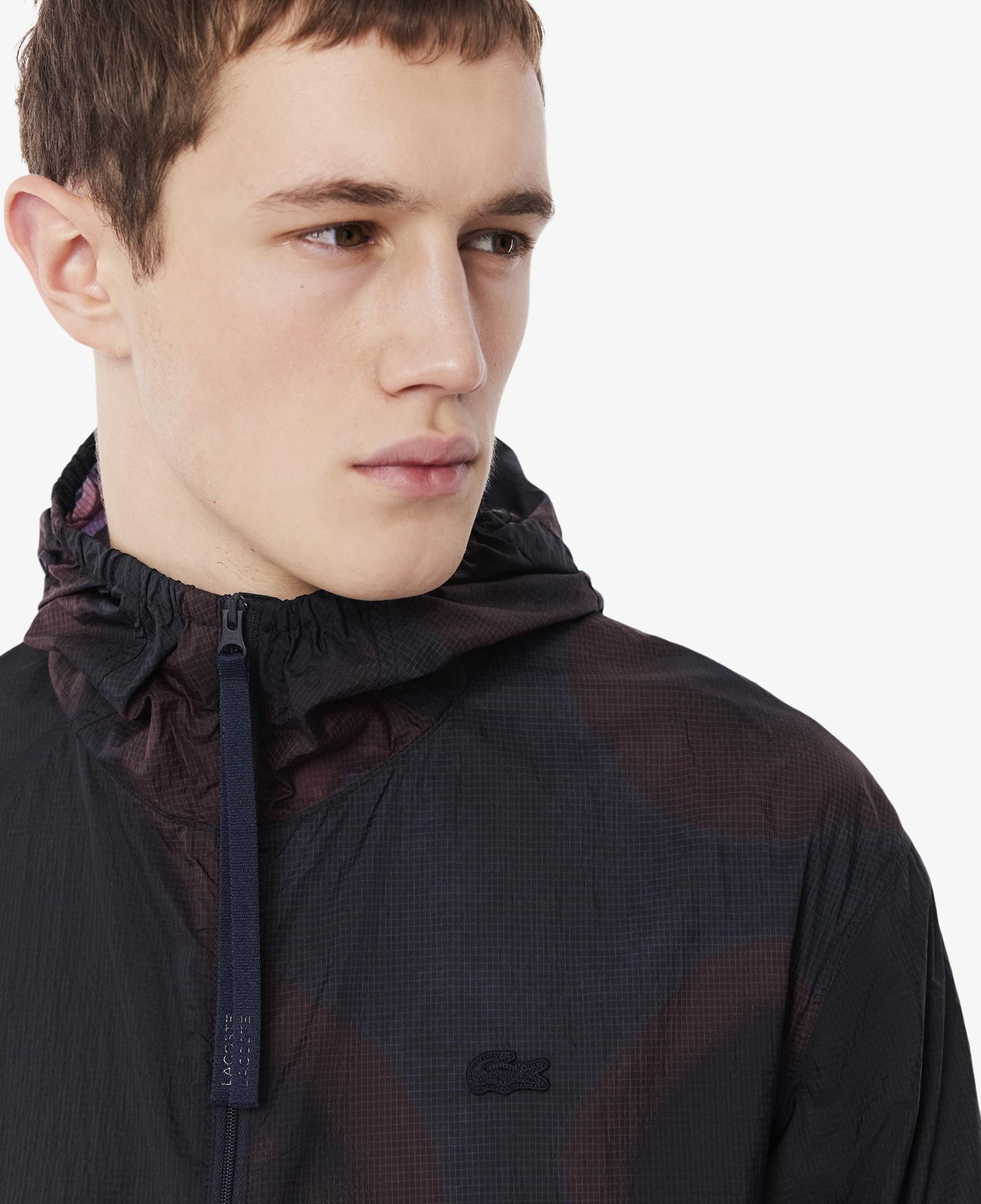 Lacoste Ripstop Naylon Erkek Bordo Ceket