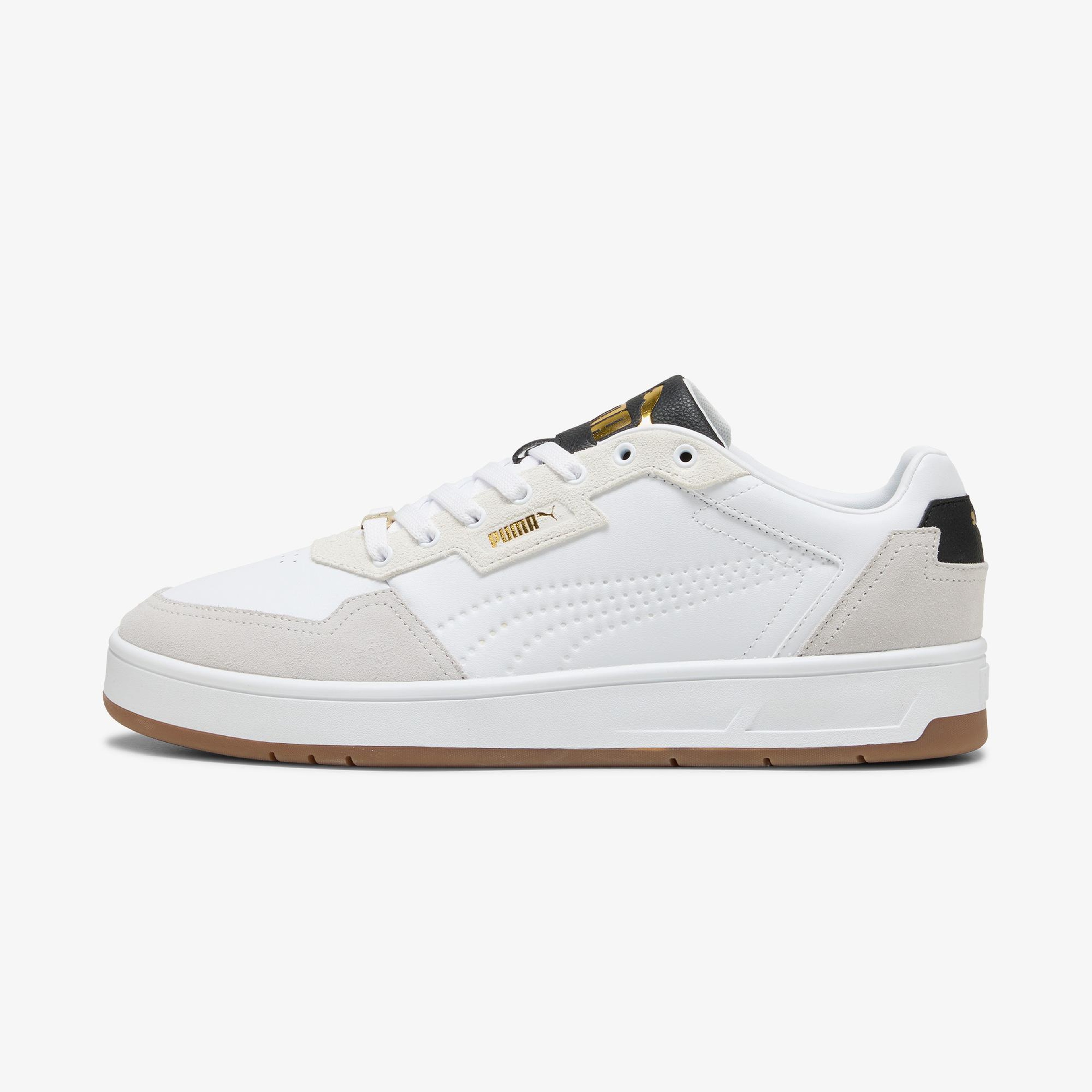 Puma Court Classic Lux Erkek Beyaz Spor Ayakkabı
