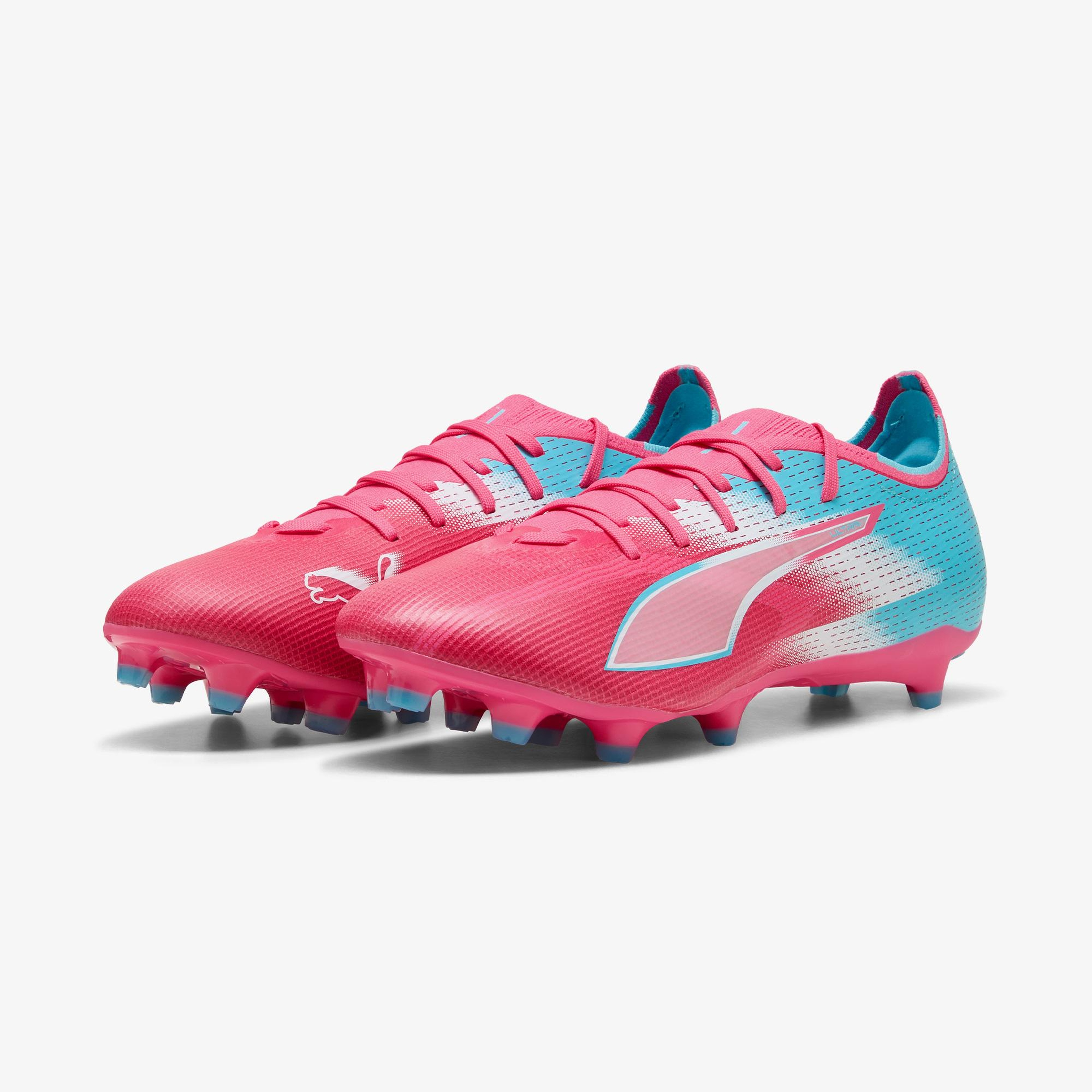 Puma Ultra 6 Match Rechrge Fg-Ag Erkek Mavi Çim Saha Kramponu