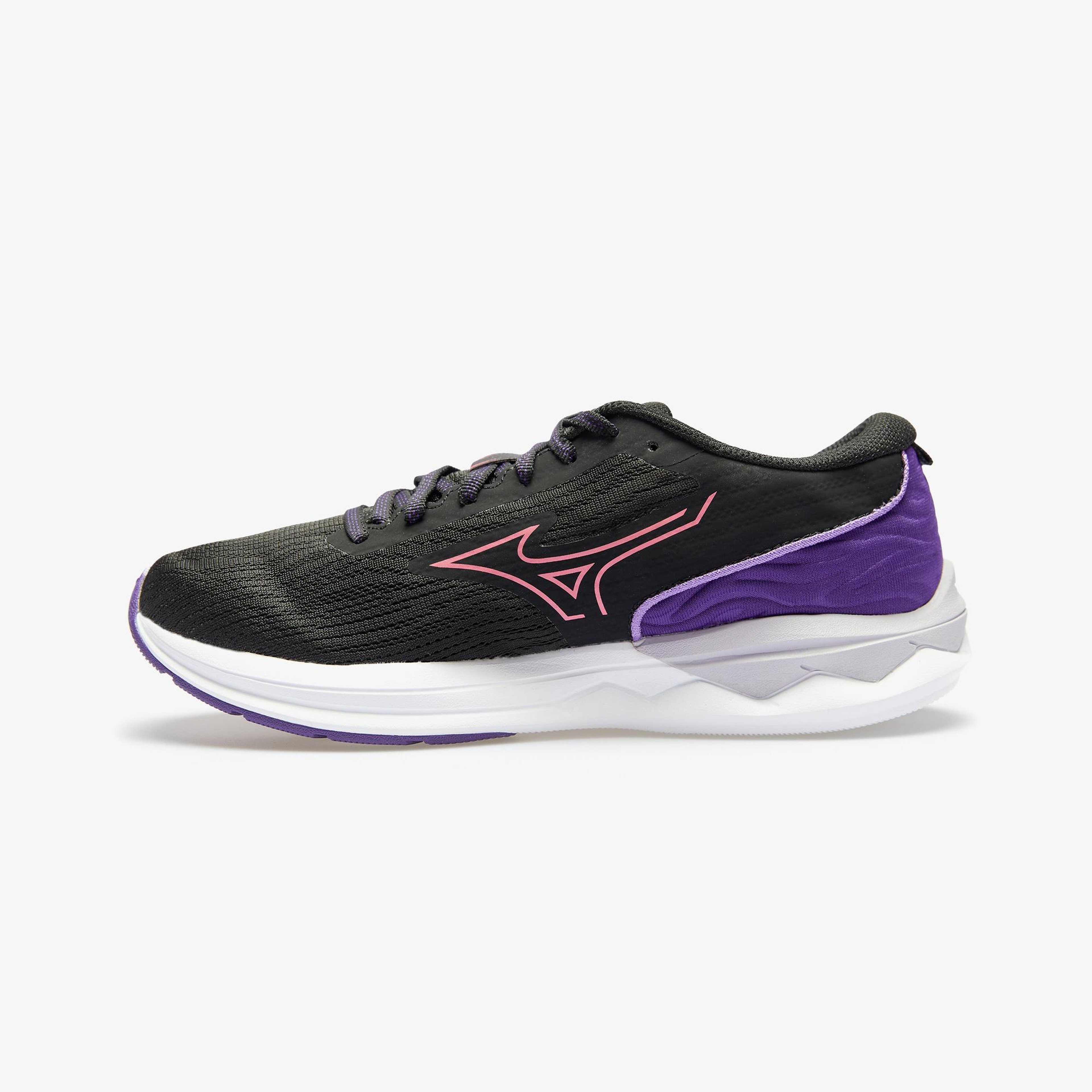 Mizuno Wave Revolt 3 Kadın Siyah Koşu Ayakkabısı
