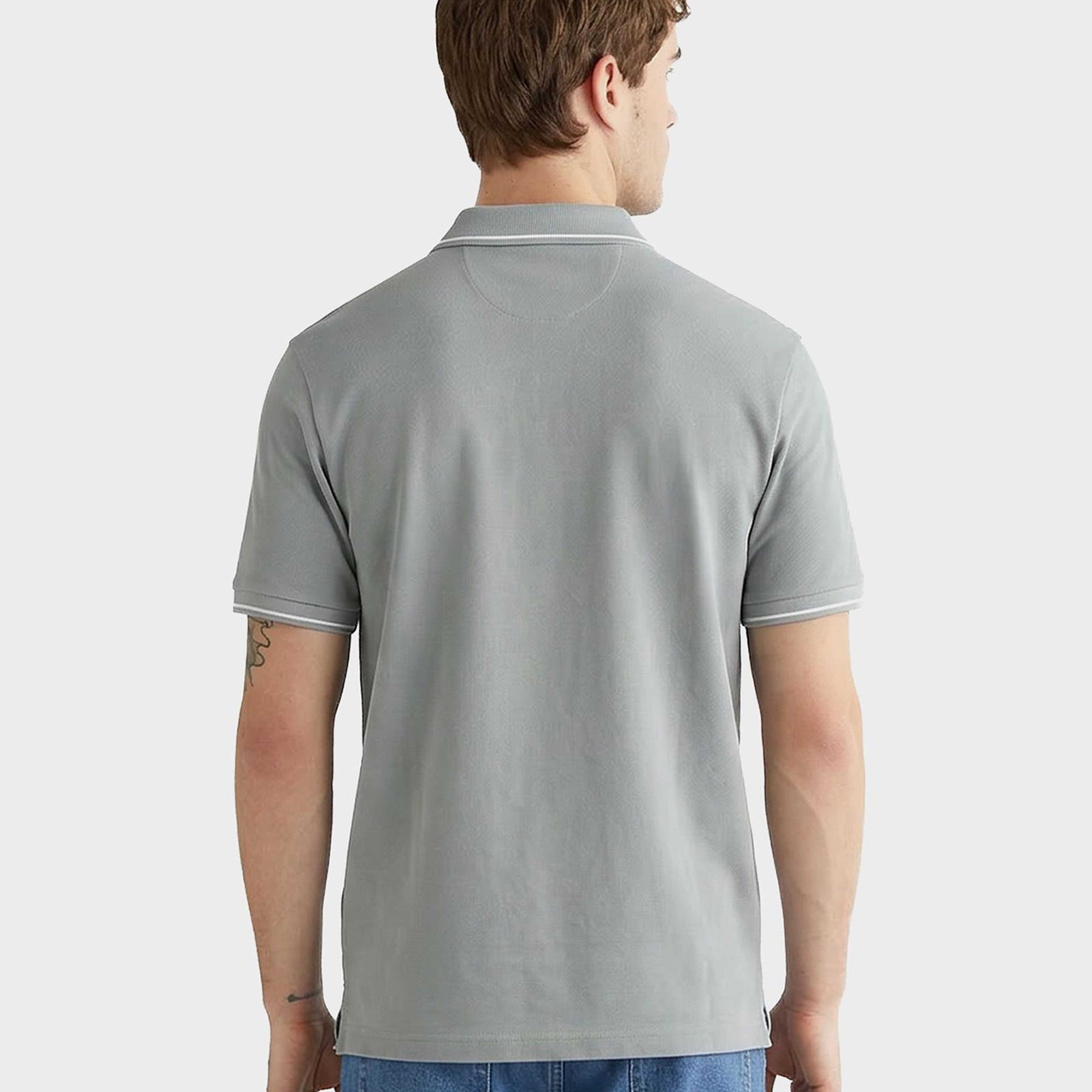 GANT Erkek Yeşil Regular Fit Polo Yaka T-Shirt