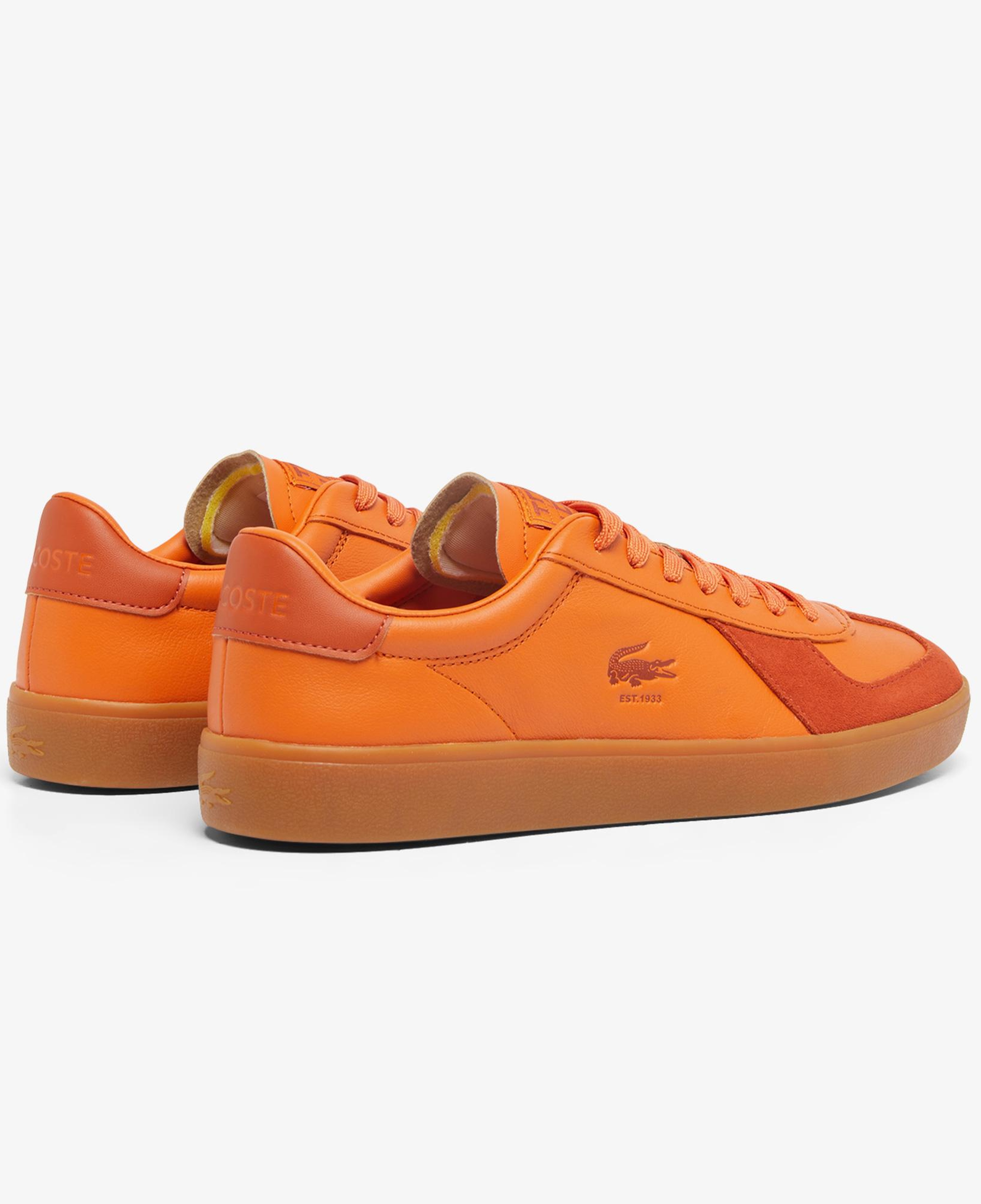 Lacoste Baseshot Pro Erkek Turuncu Sneaker