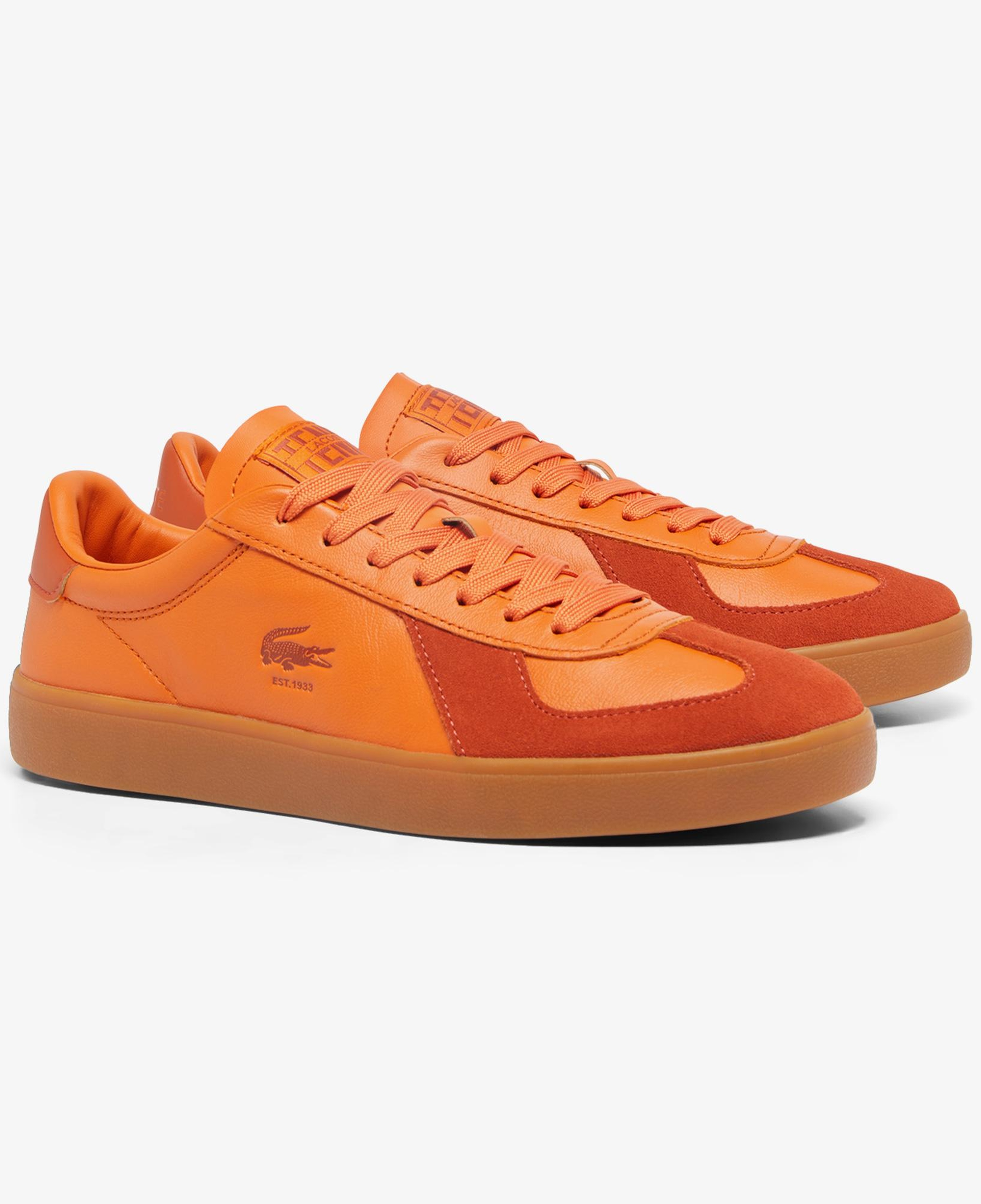 Lacoste Baseshot Pro Erkek Turuncu Sneaker