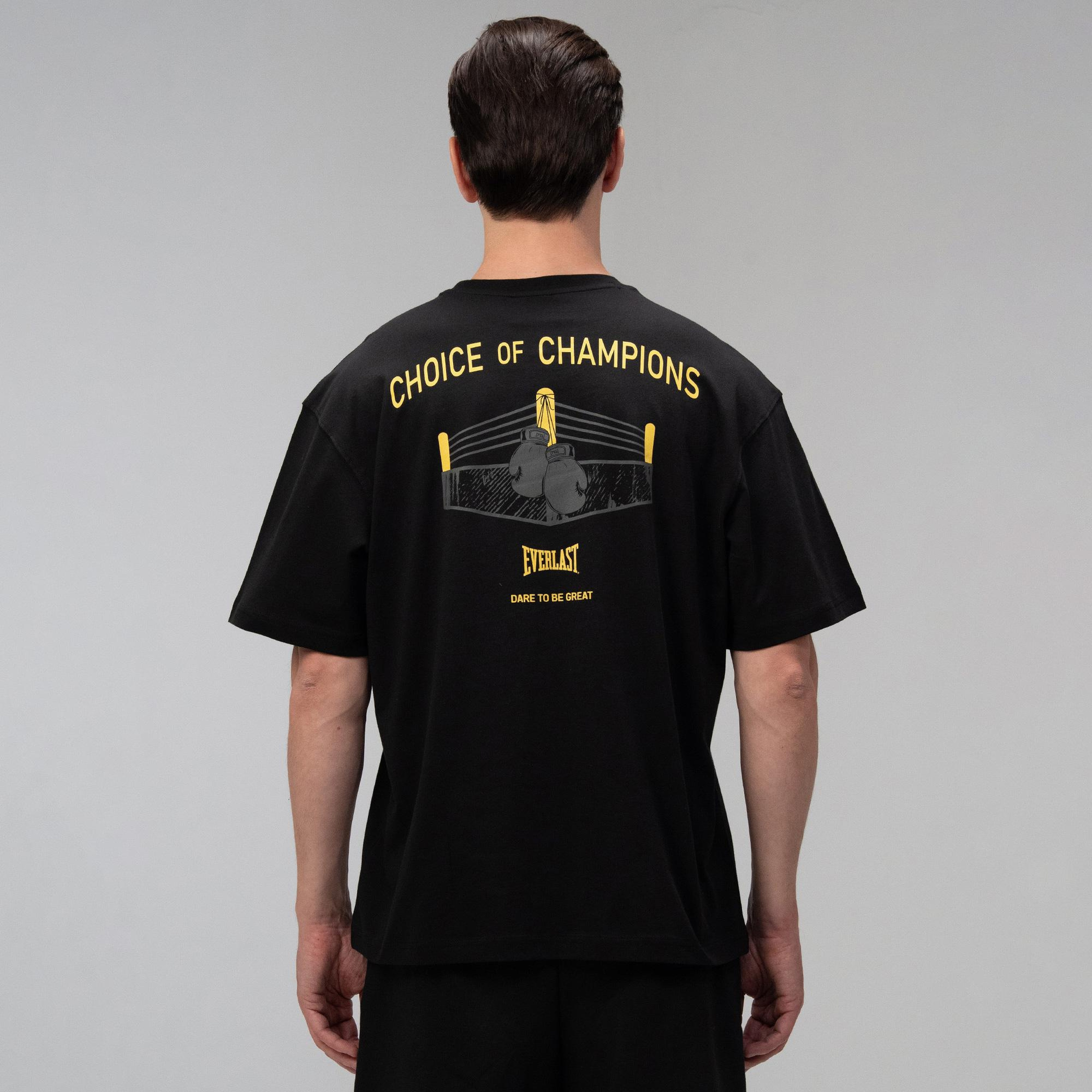 Everlast Choice Of Champs Comfort Fit  Siyah Erkek T-Shirt