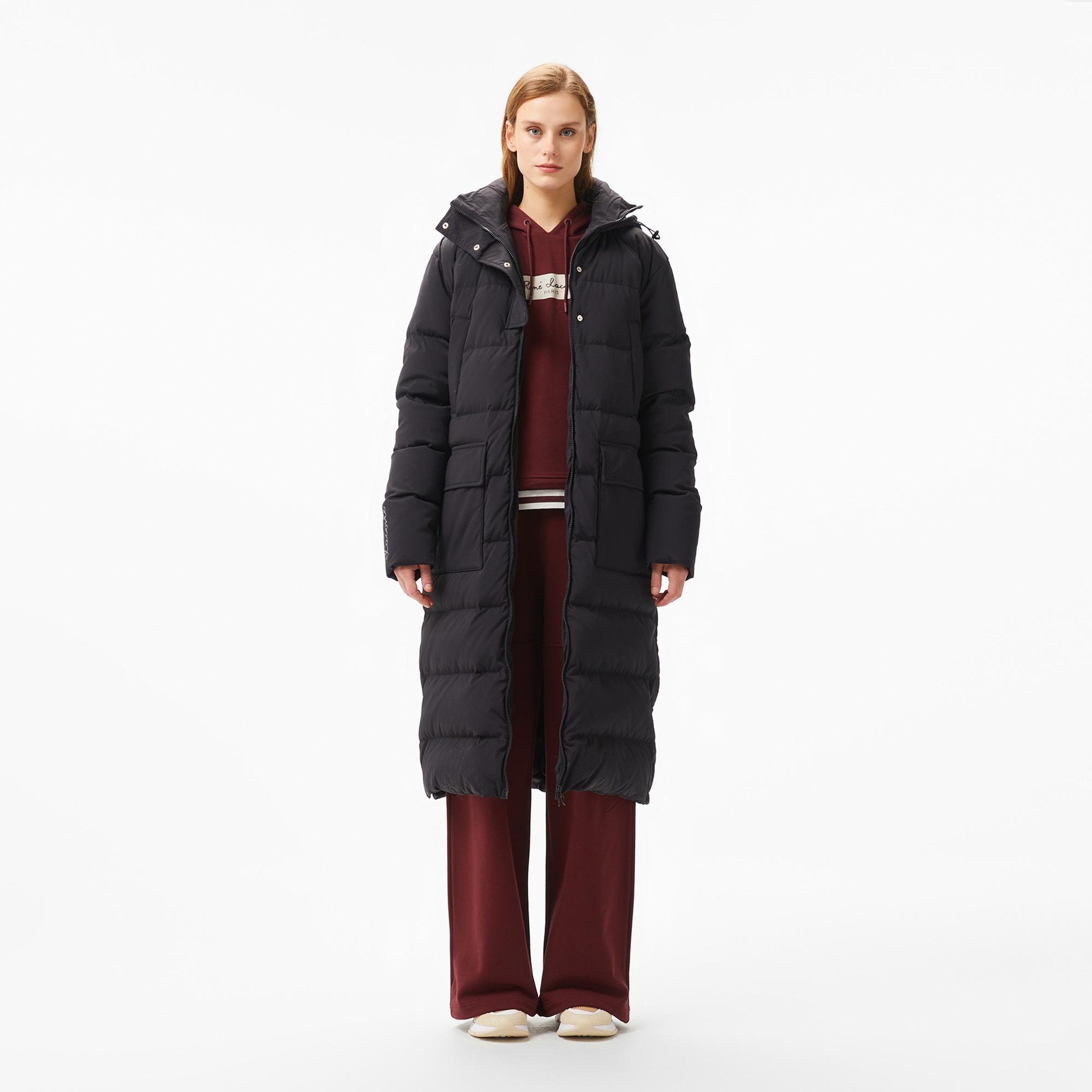 Lacoste Kadın Siyah Mont