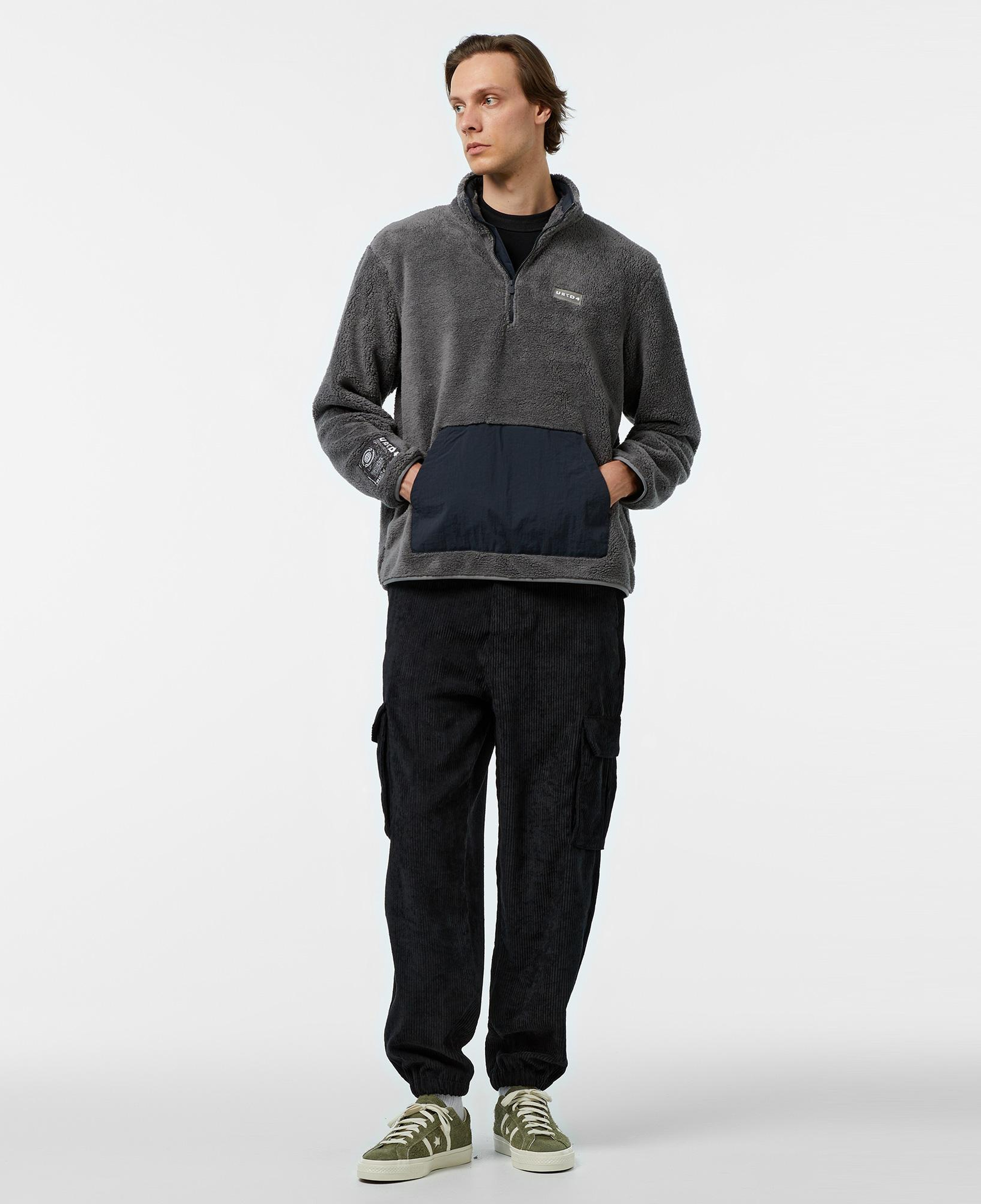 UNITED4 Erkek Gri Sweatshirt