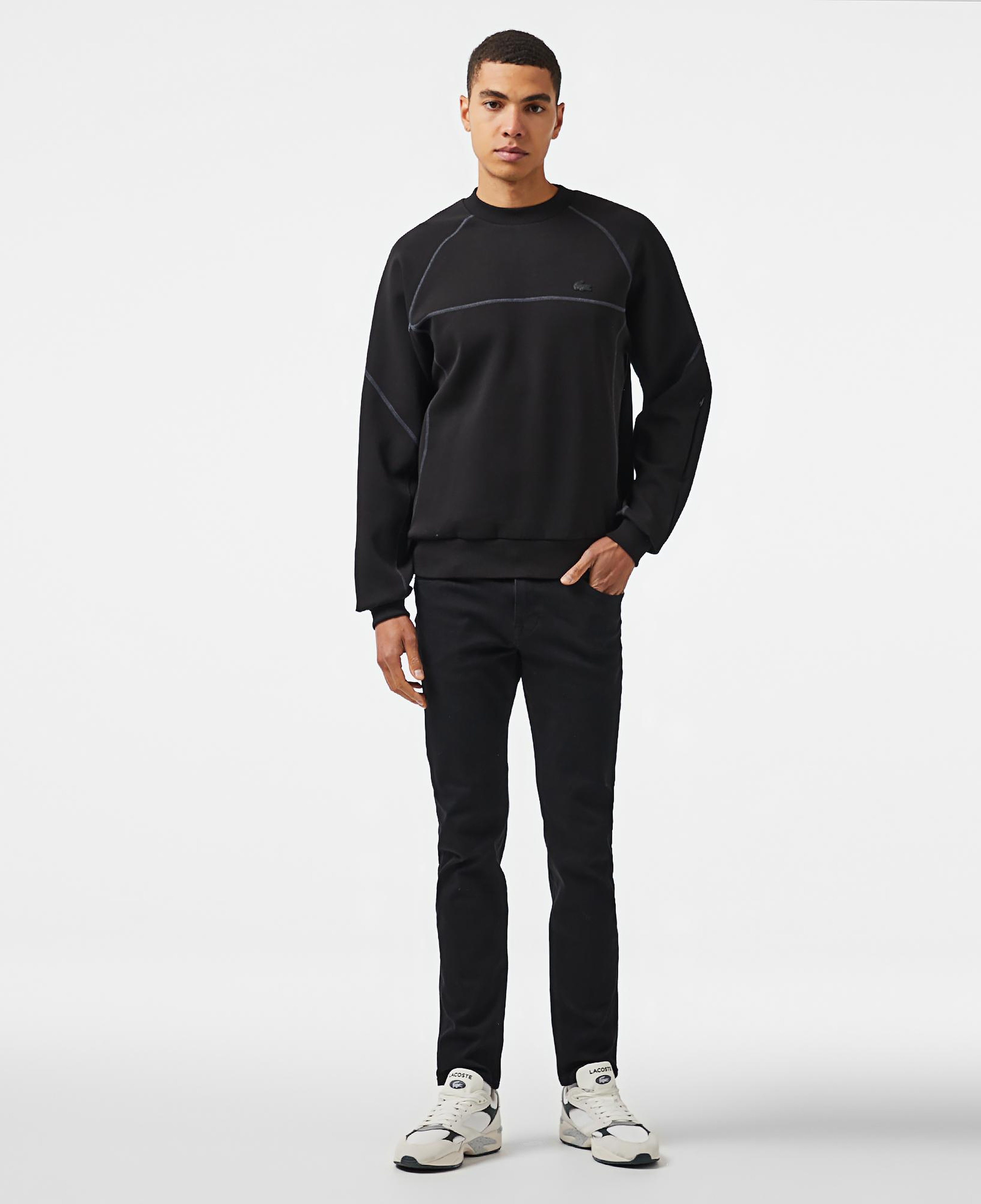 Lacoste Sport Erkek Siyah Sweatshirt
