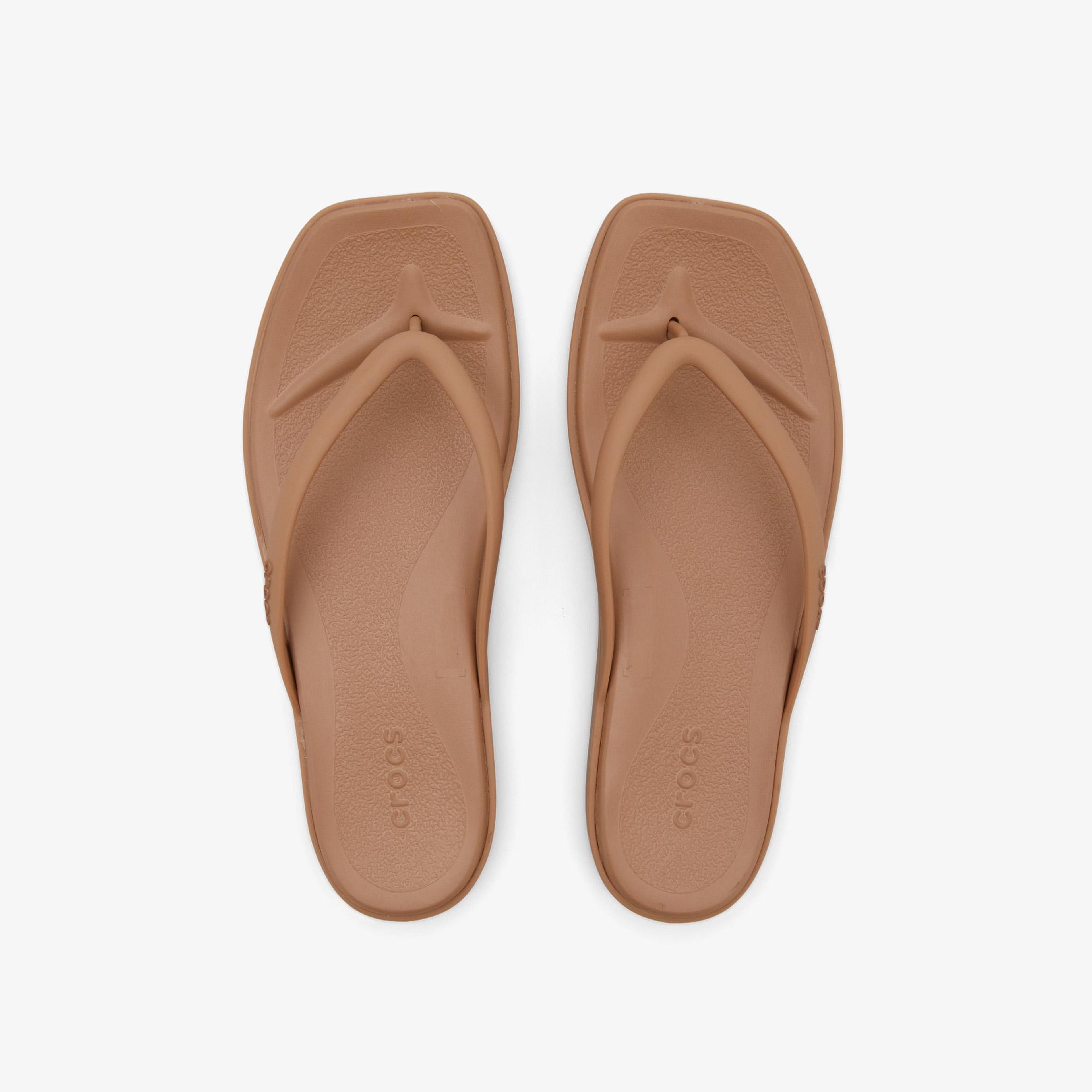 Crocs Miami Flip Kadın Kahverengi Terlik