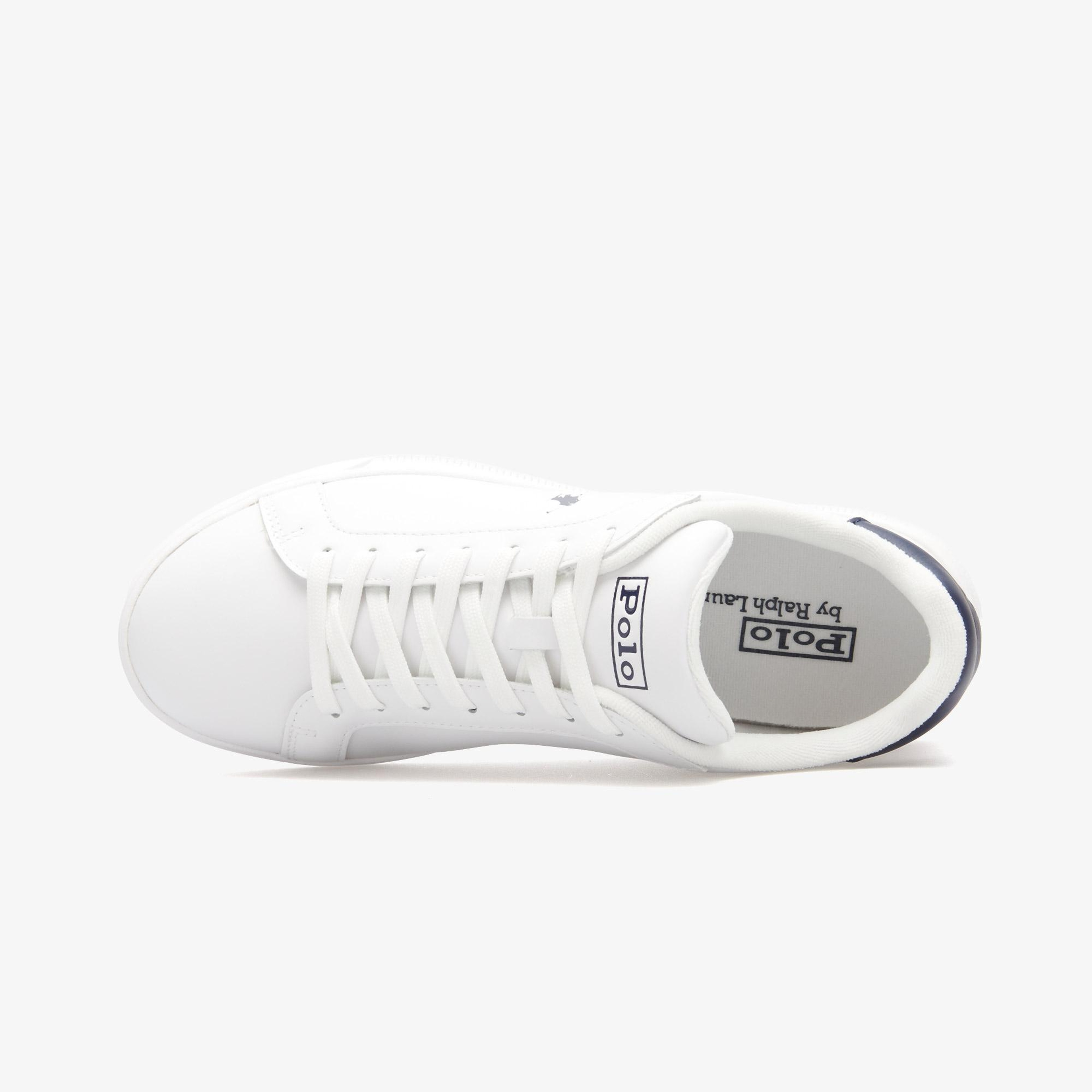 Polo Ralph Lauren Hrt Ct II Athletic Erkek Beyaz Sneaker