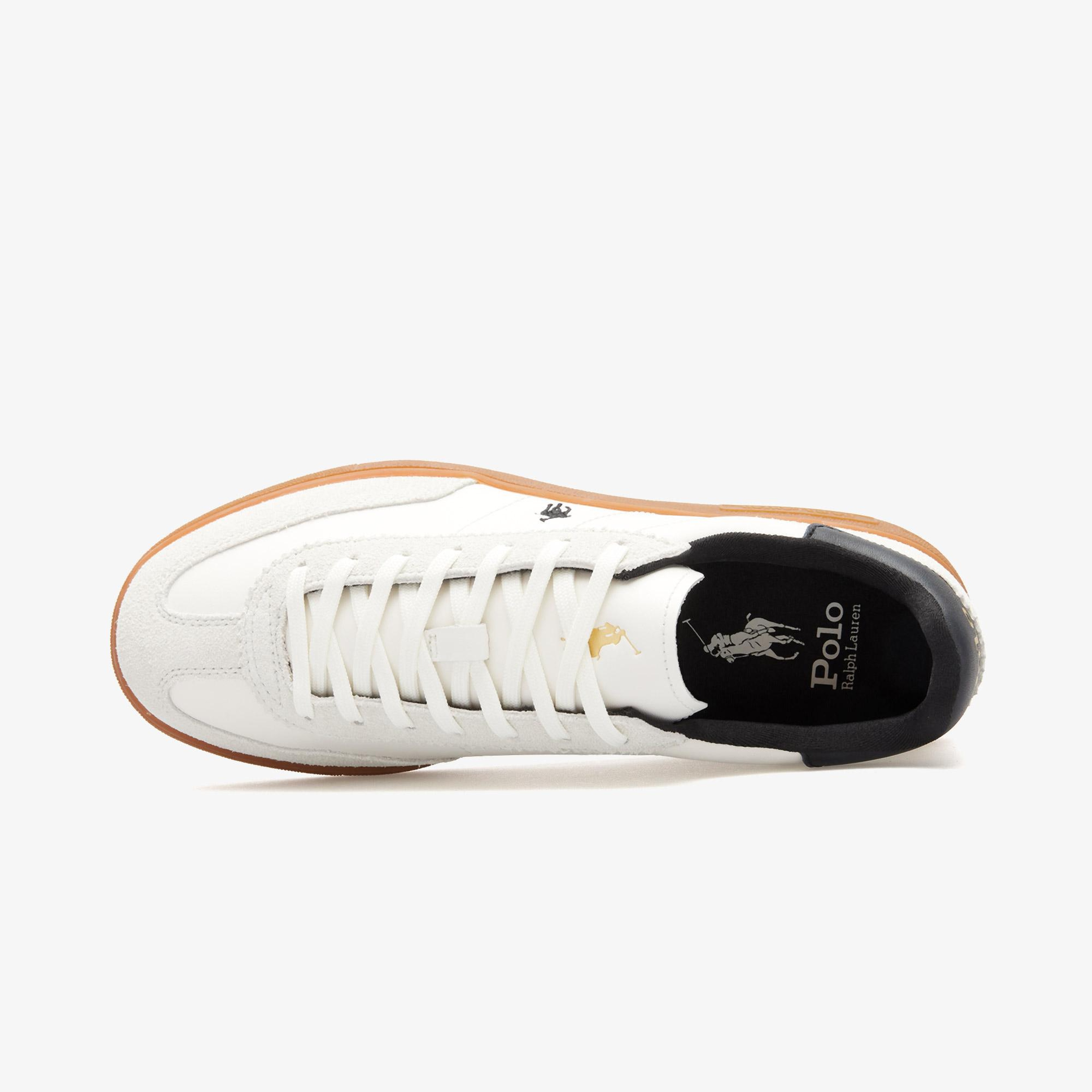 Polo Ralph Lauren Bedford Pp Low Top Lace Erkek Beyaz Sneaker