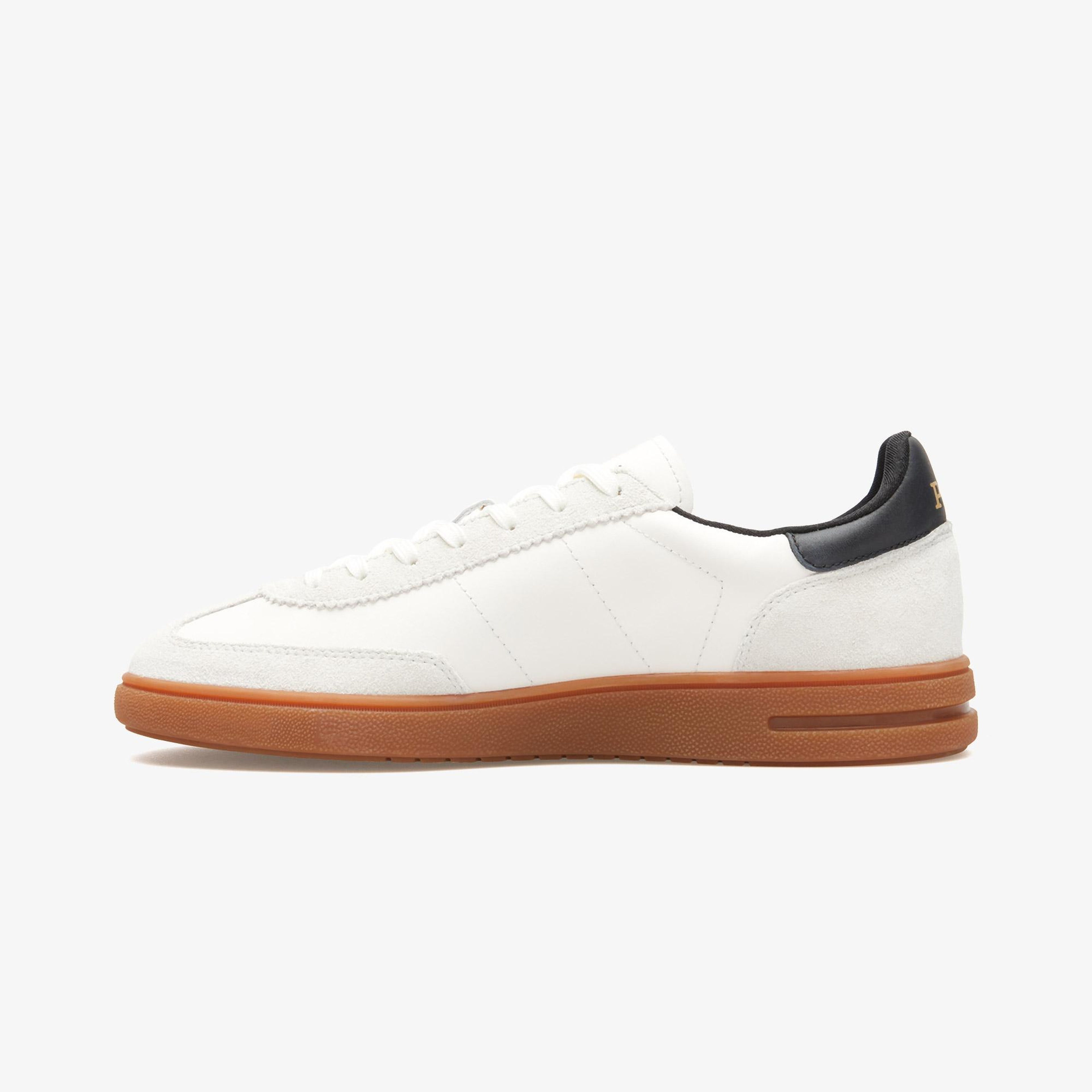 Polo Ralph Lauren Bedford Pp Low Top Lace Erkek Beyaz Sneaker