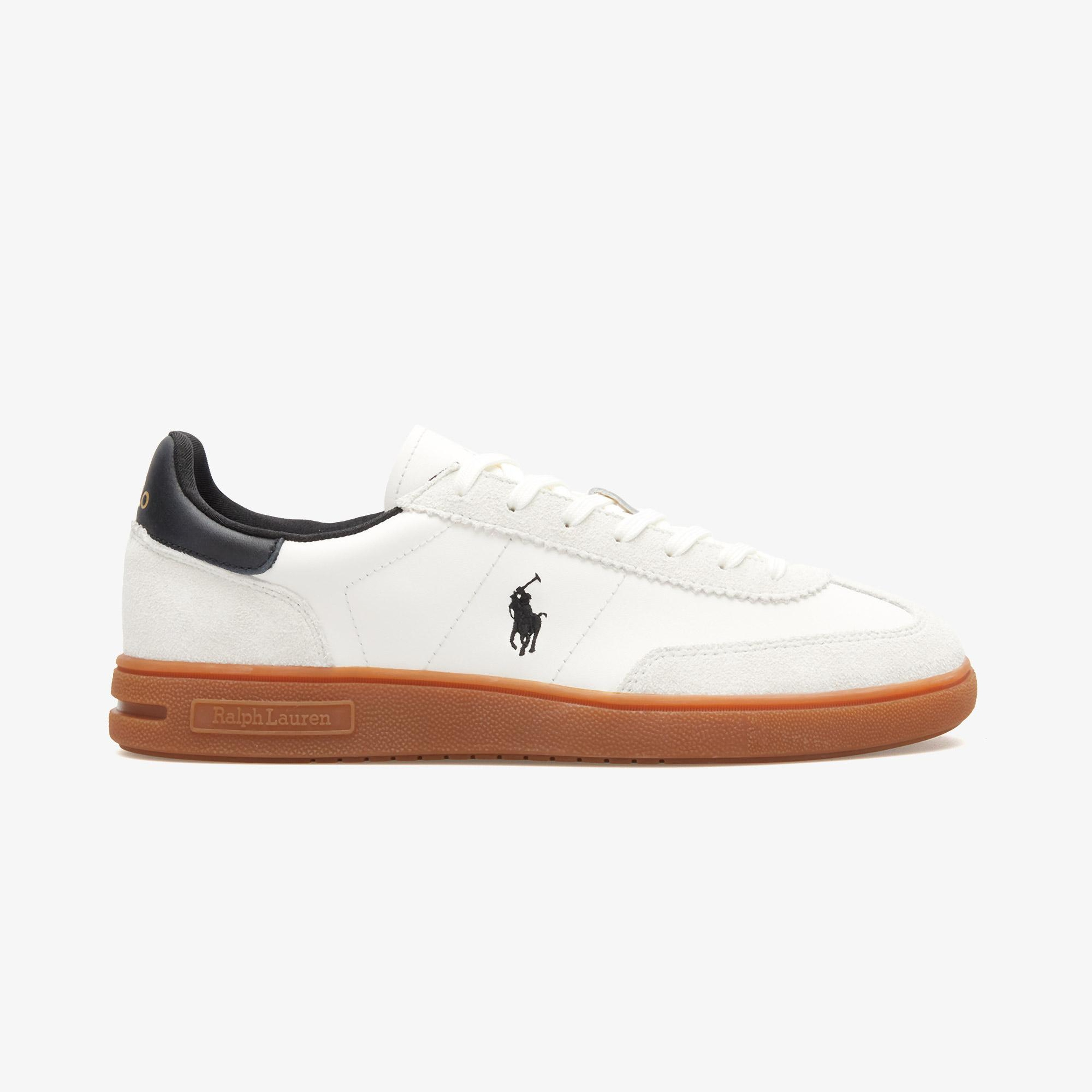 Polo Ralph Lauren Bedford Pp Low Top Lace Erkek Beyaz Sneaker