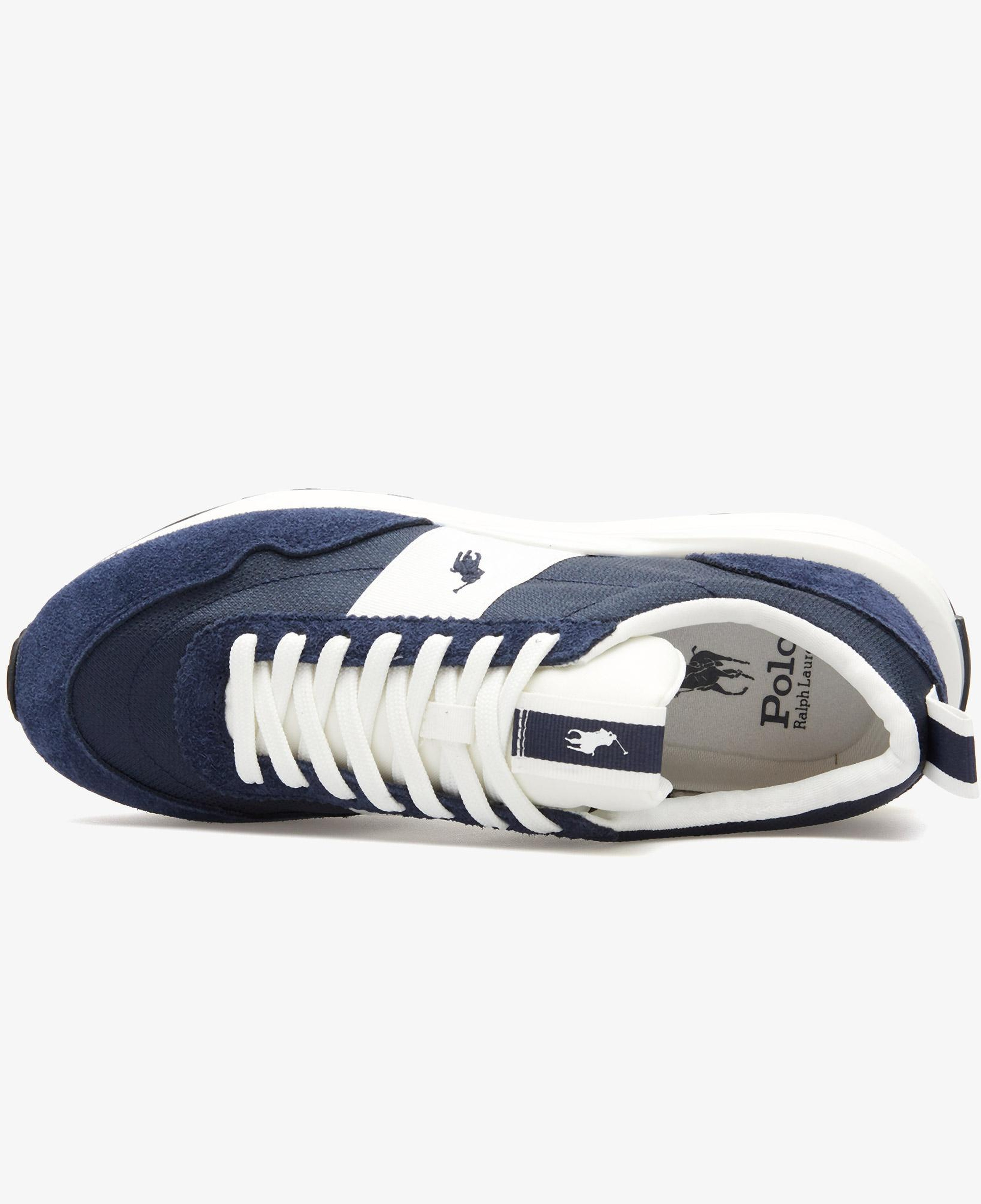 Polo Ralph Lauren Train 89 Rib Low Top Lace Erkek Lacivert Sneaker