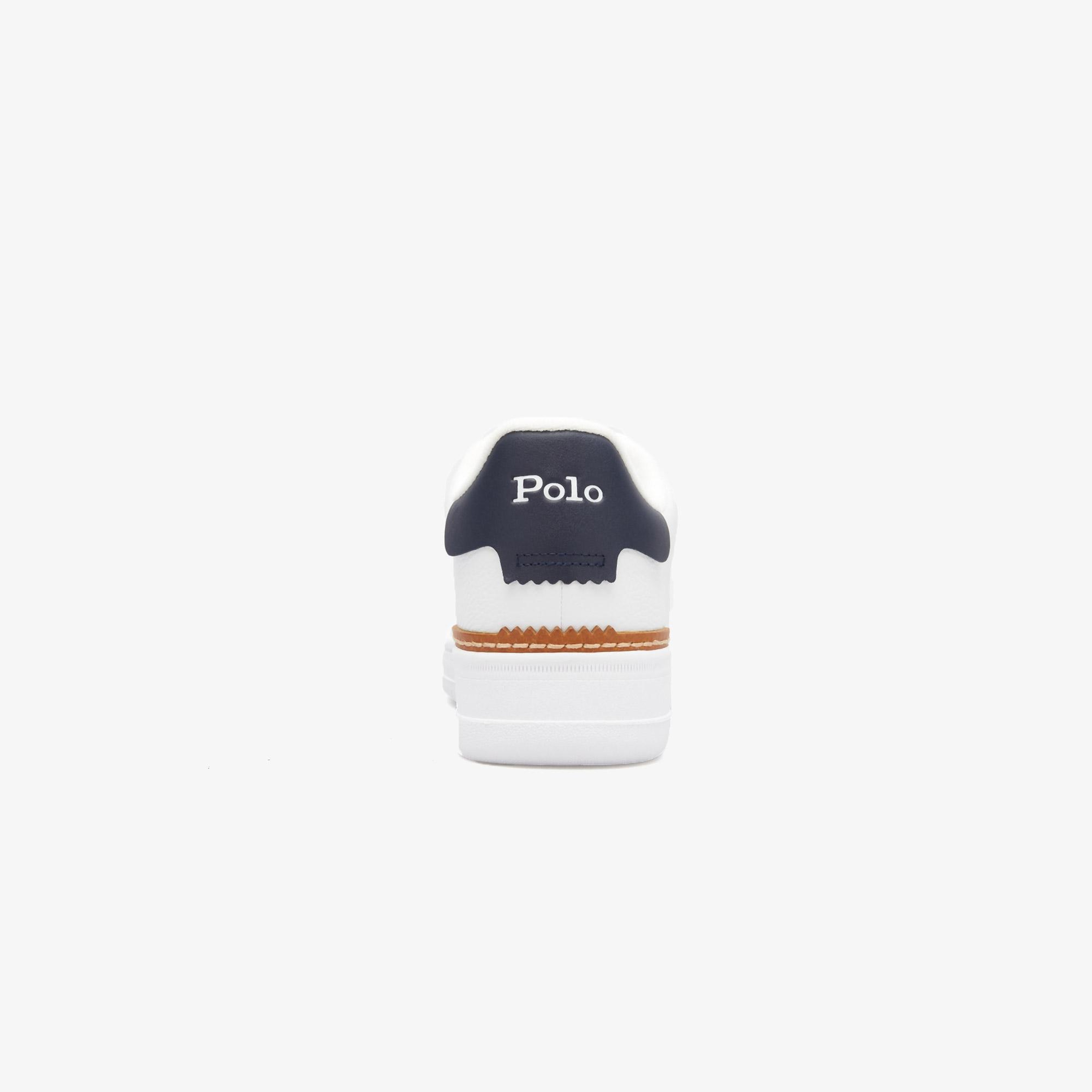 Polo Ralph Lauren Masters Crt Low Top Lace Erkek Beyaz Sneaker