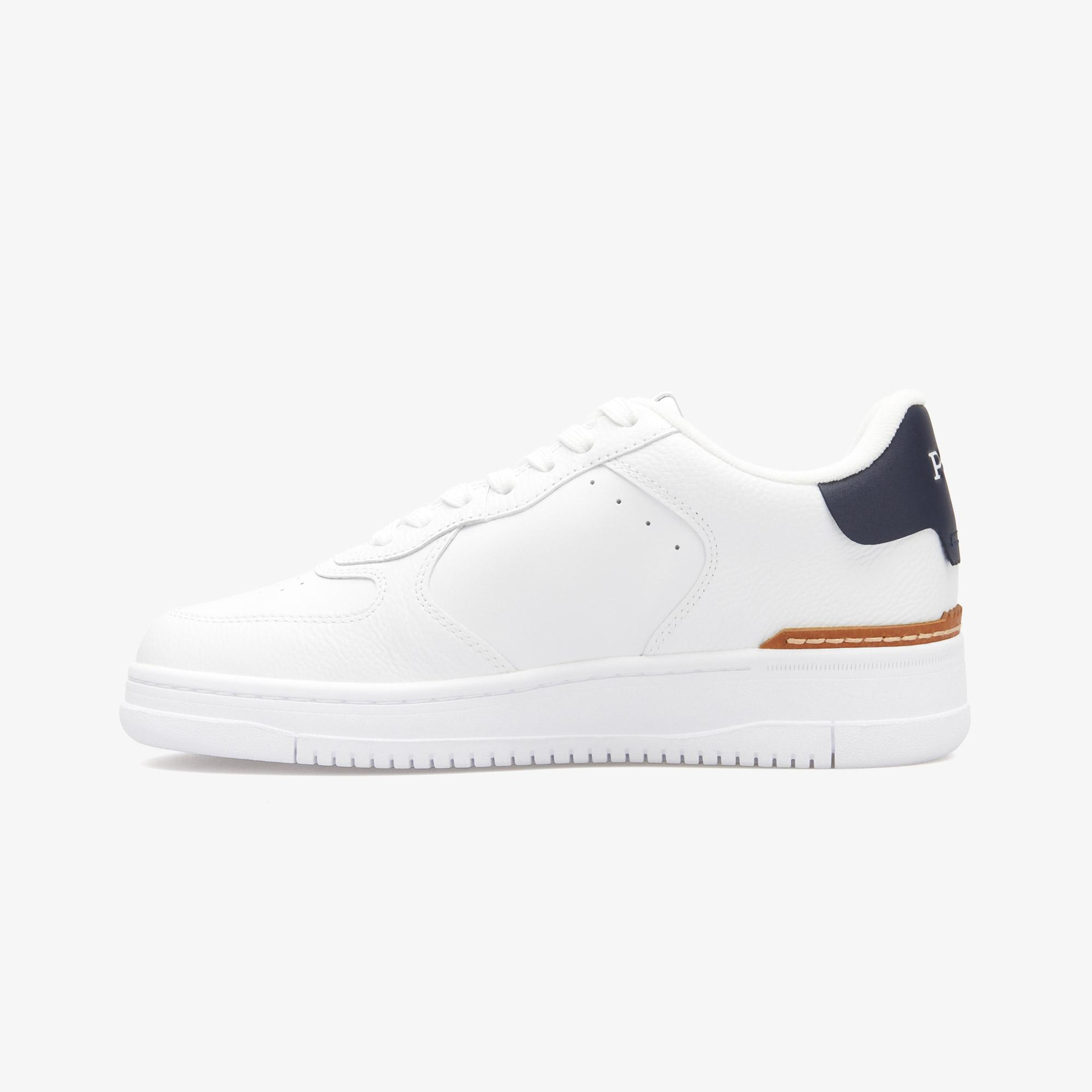 Polo Ralph Lauren Masters Crt Low Top Lace Erkek Beyaz Sneaker
