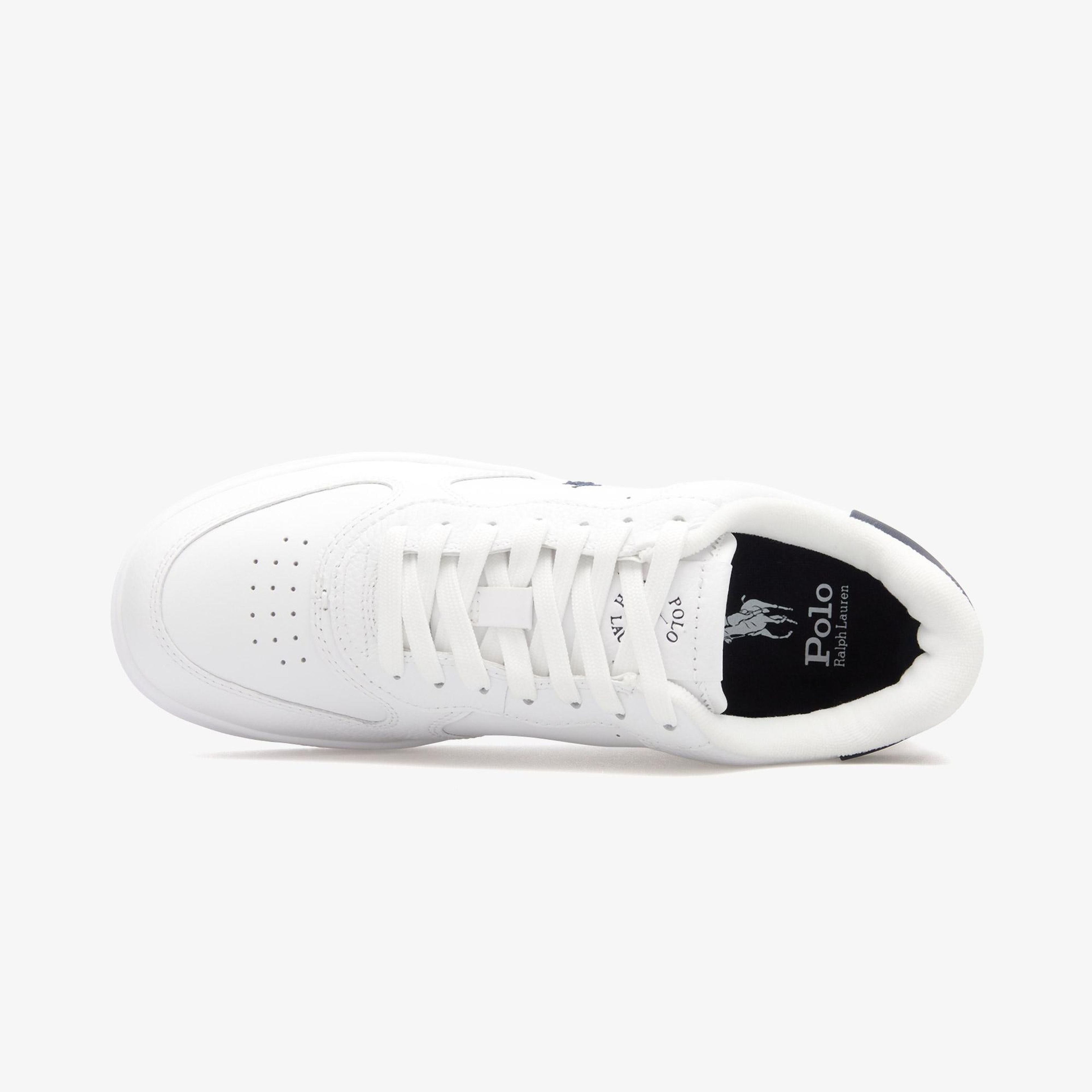 Polo Ralph Lauren Masters Crt Low Top Lace Erkek Beyaz Sneaker