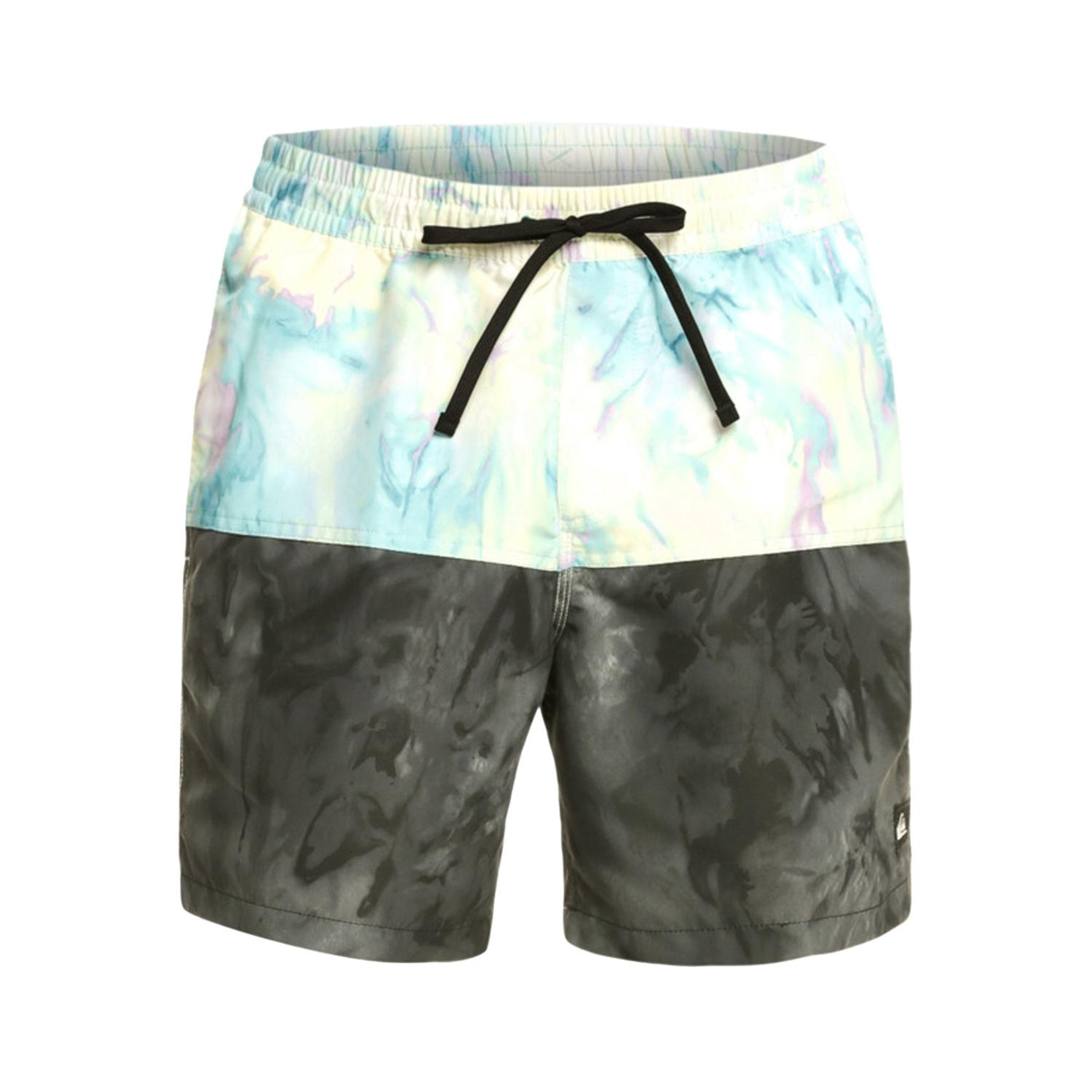 Quiksilver Butt Logo Volley Erkek Siyah Volley Short