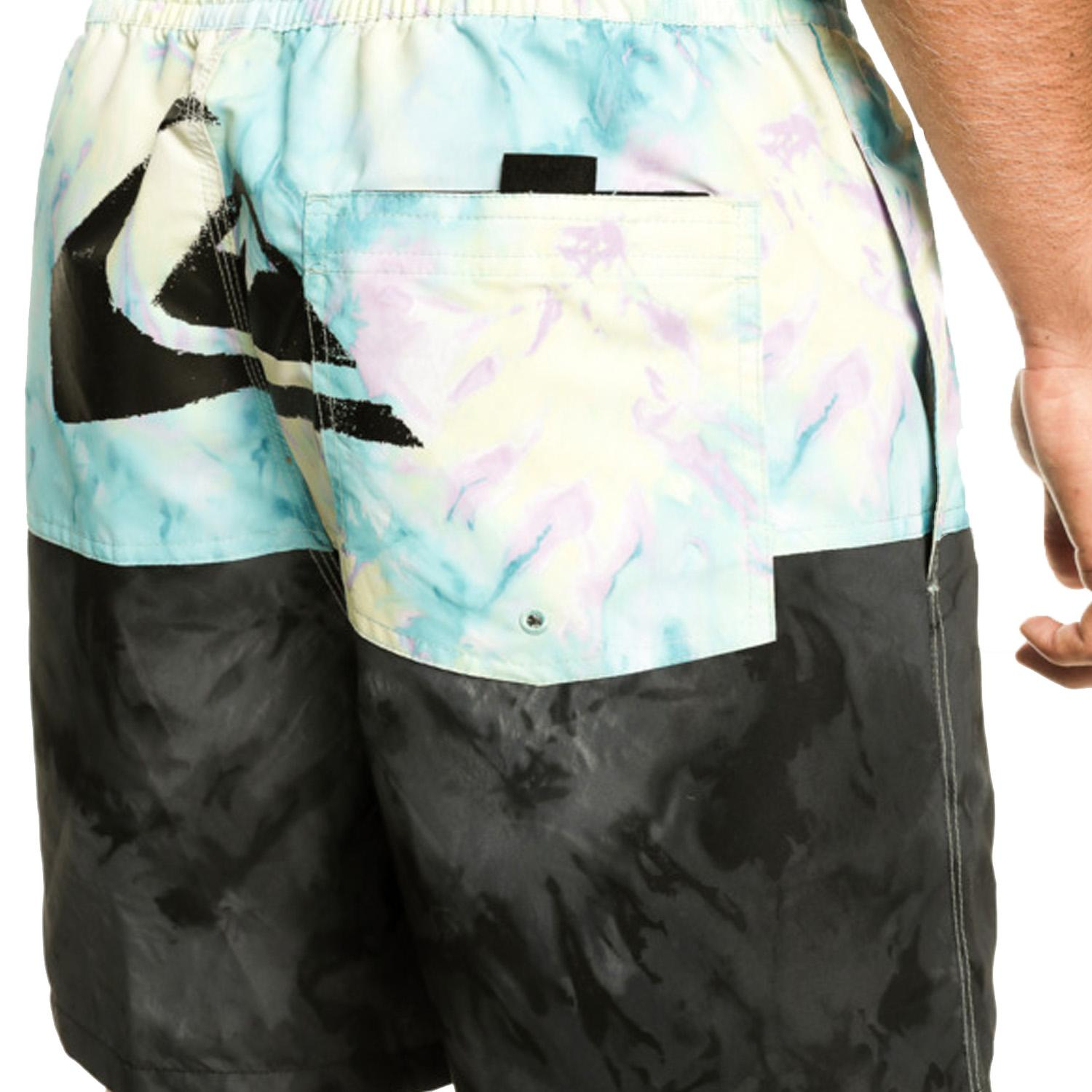 Quiksilver Butt Logo Volley Erkek Siyah Volley Short