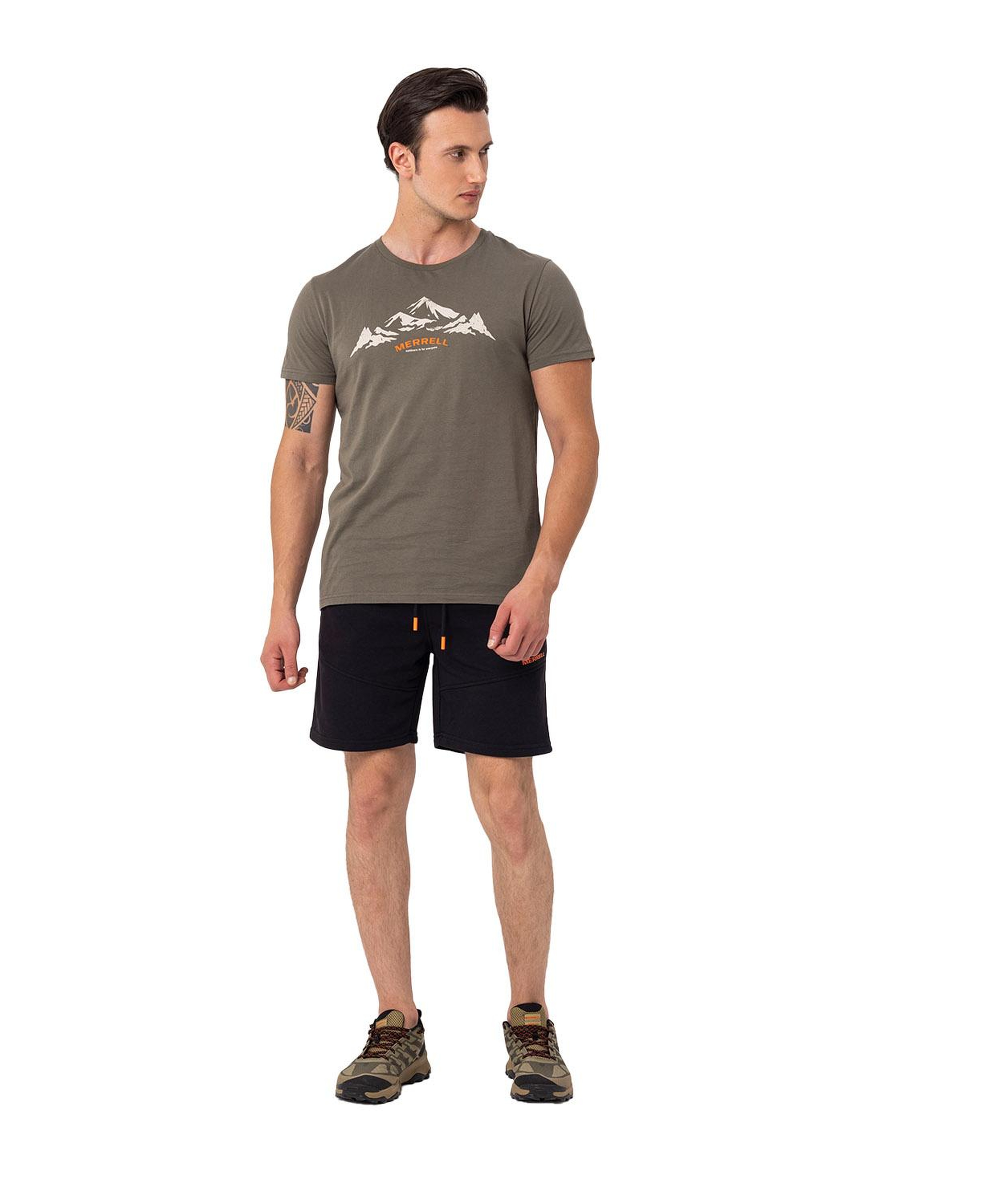 Merrell Taurus Erkek Yeşil Tişört