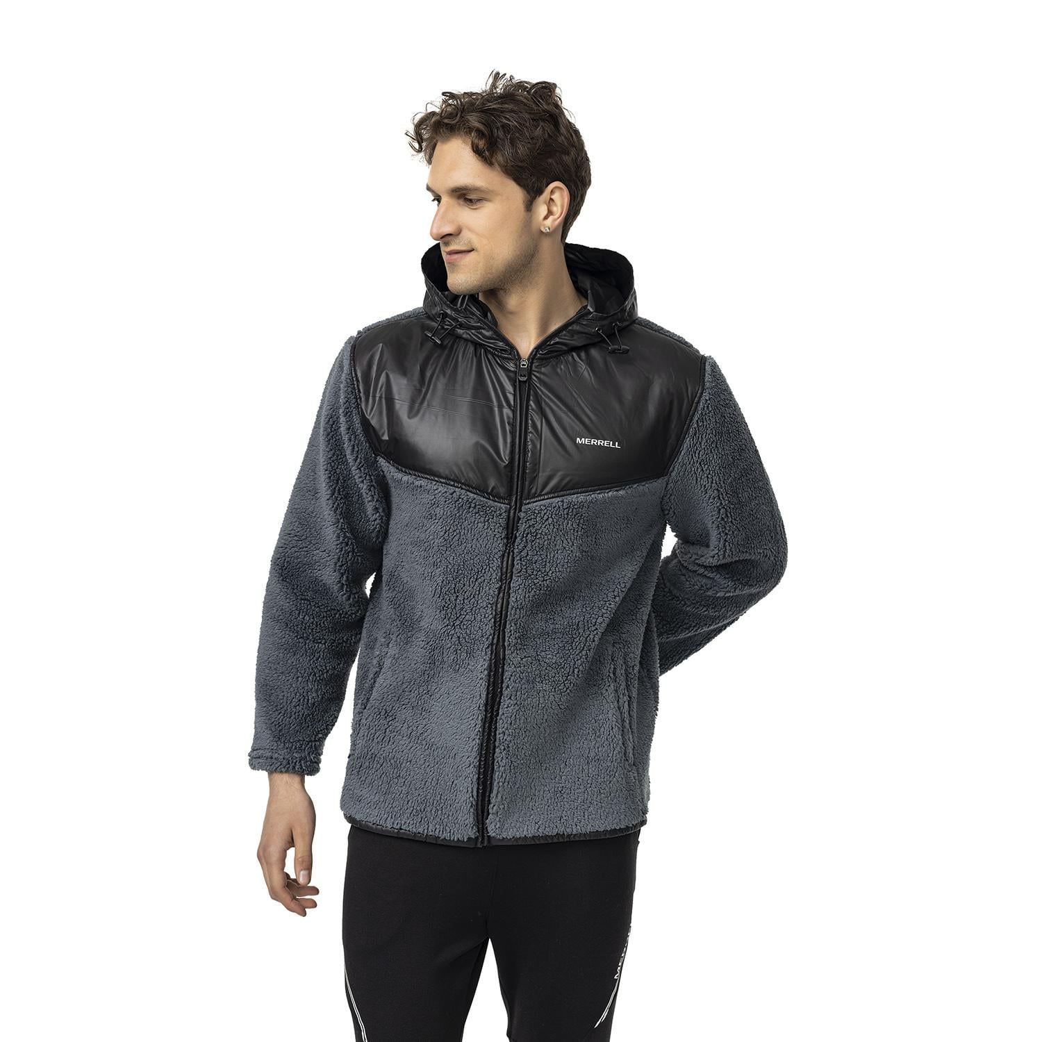 Merrell Job Erkek Gri Polar Ceket