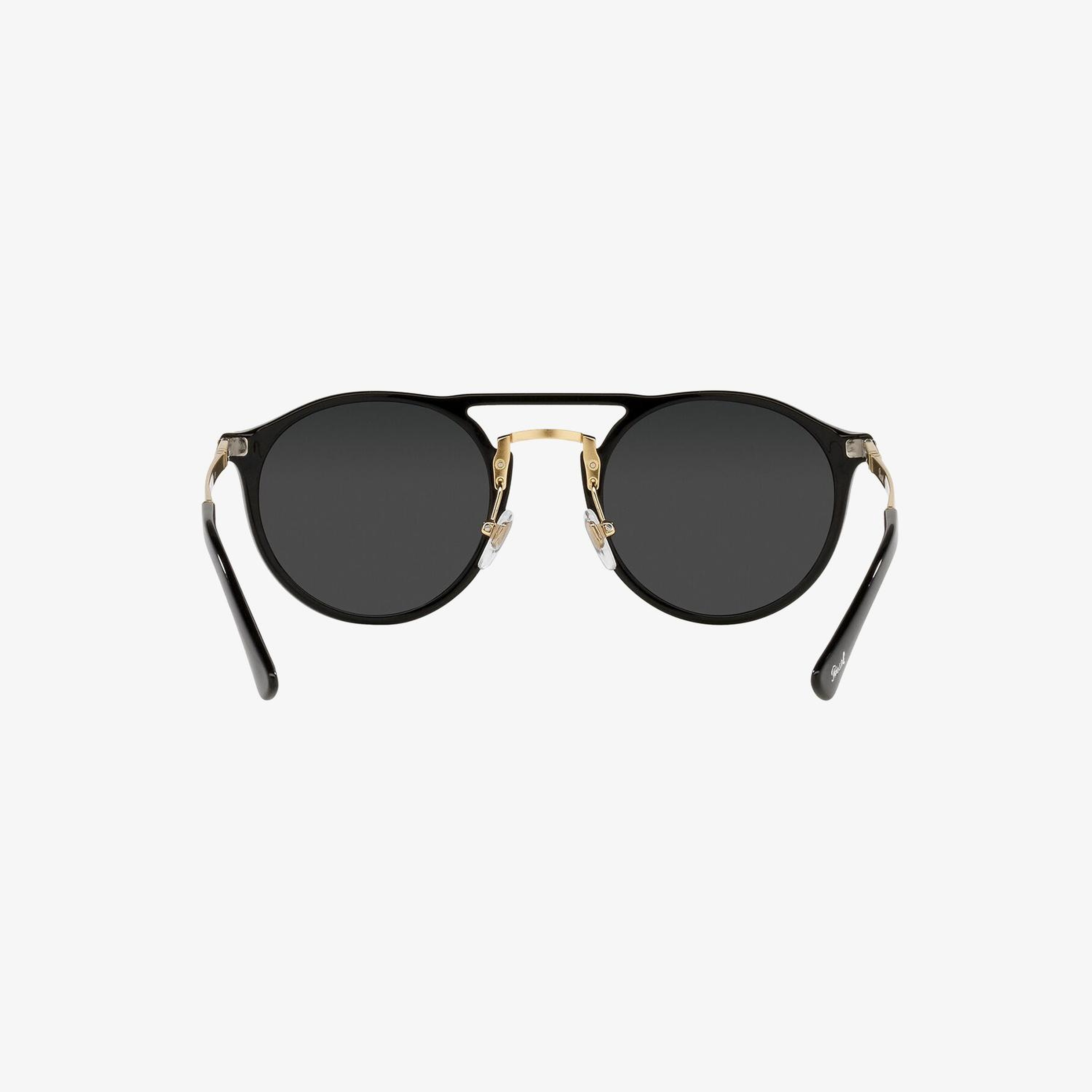 PERSOL 0PO3264S Unisex Siyah-Gold Güneş Gözlüğü