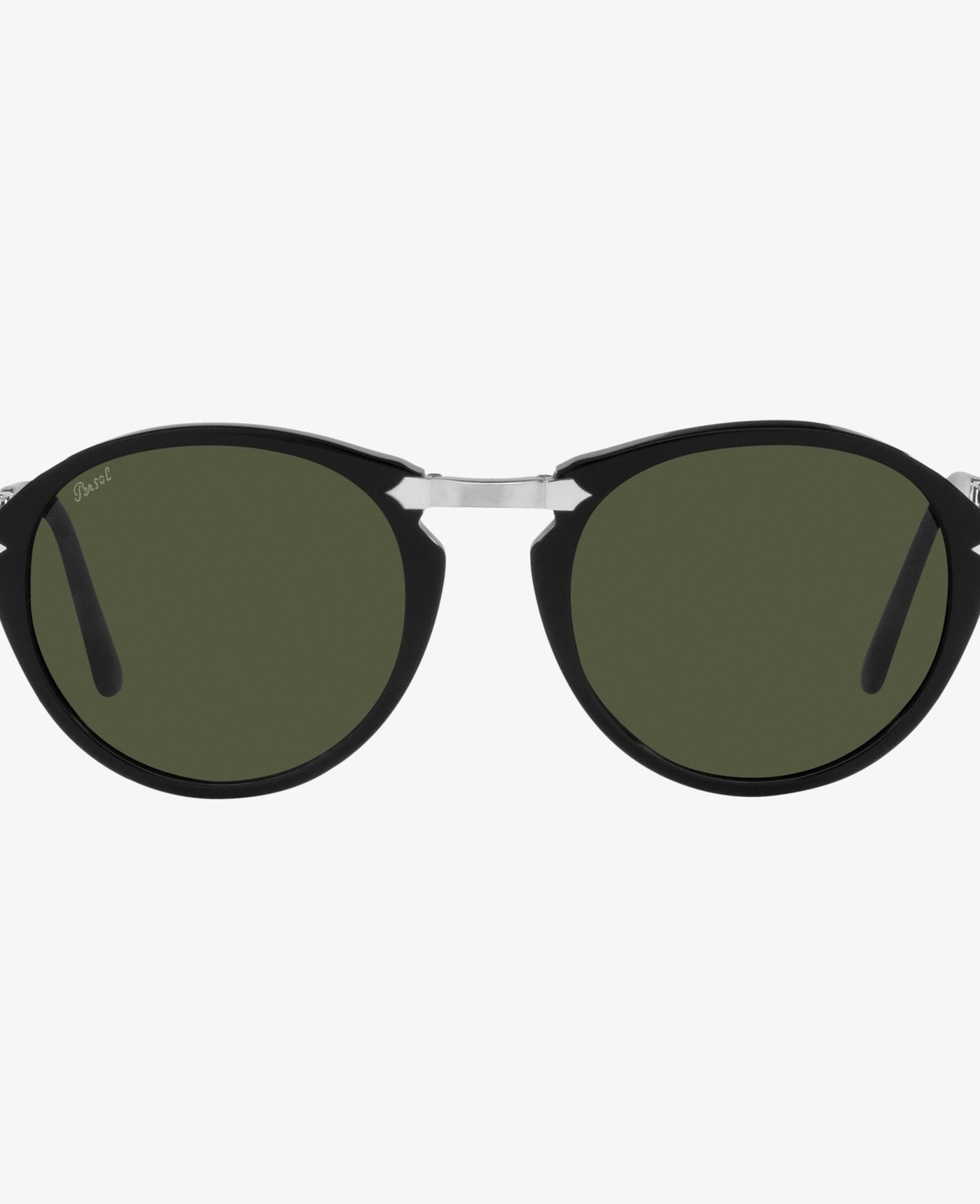 PERSOL Asetat Unisex Siyah Güneş Gözlüğü