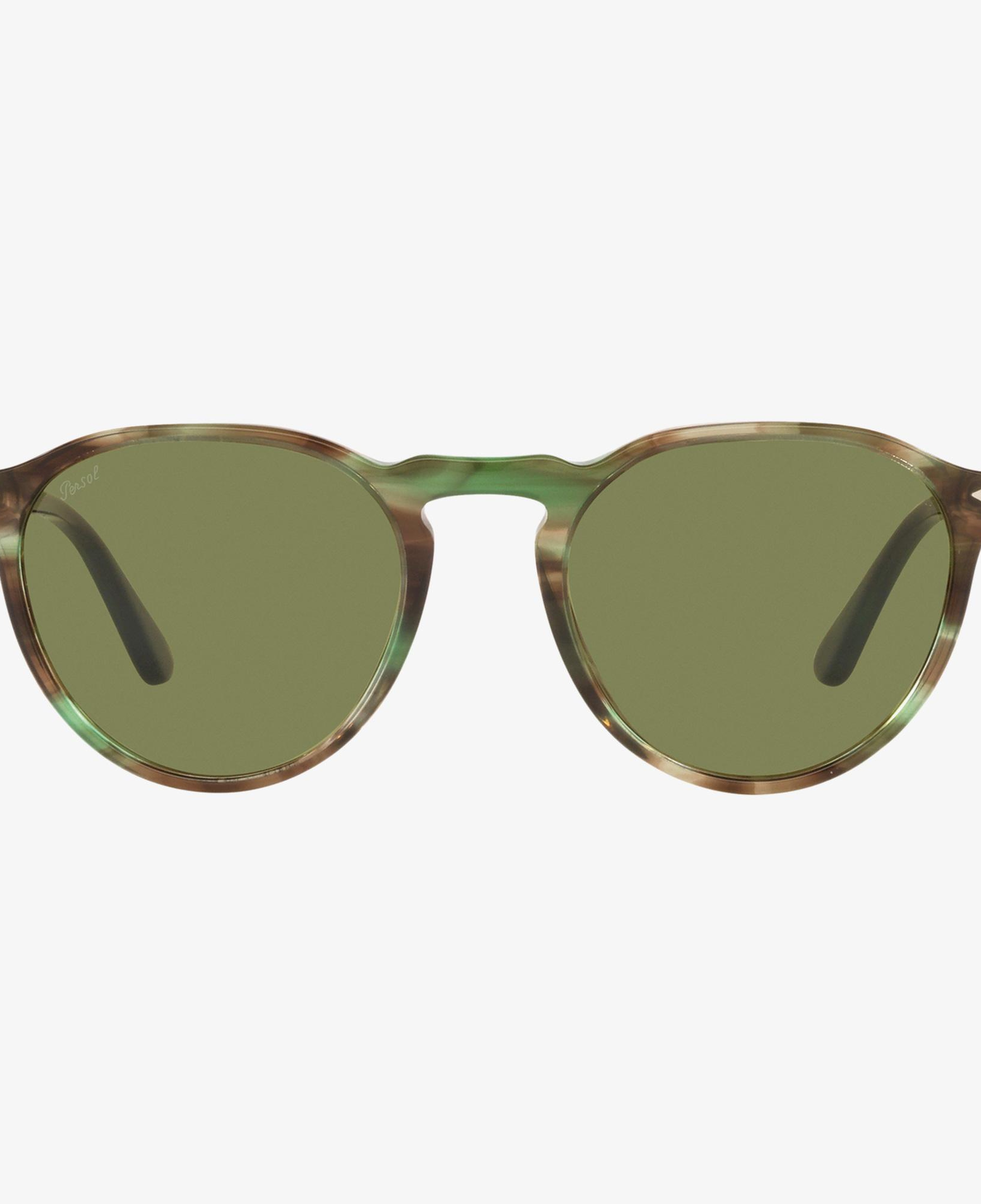 PERSOL Acetate Unisex Yeşil Güneş Gözlüğü