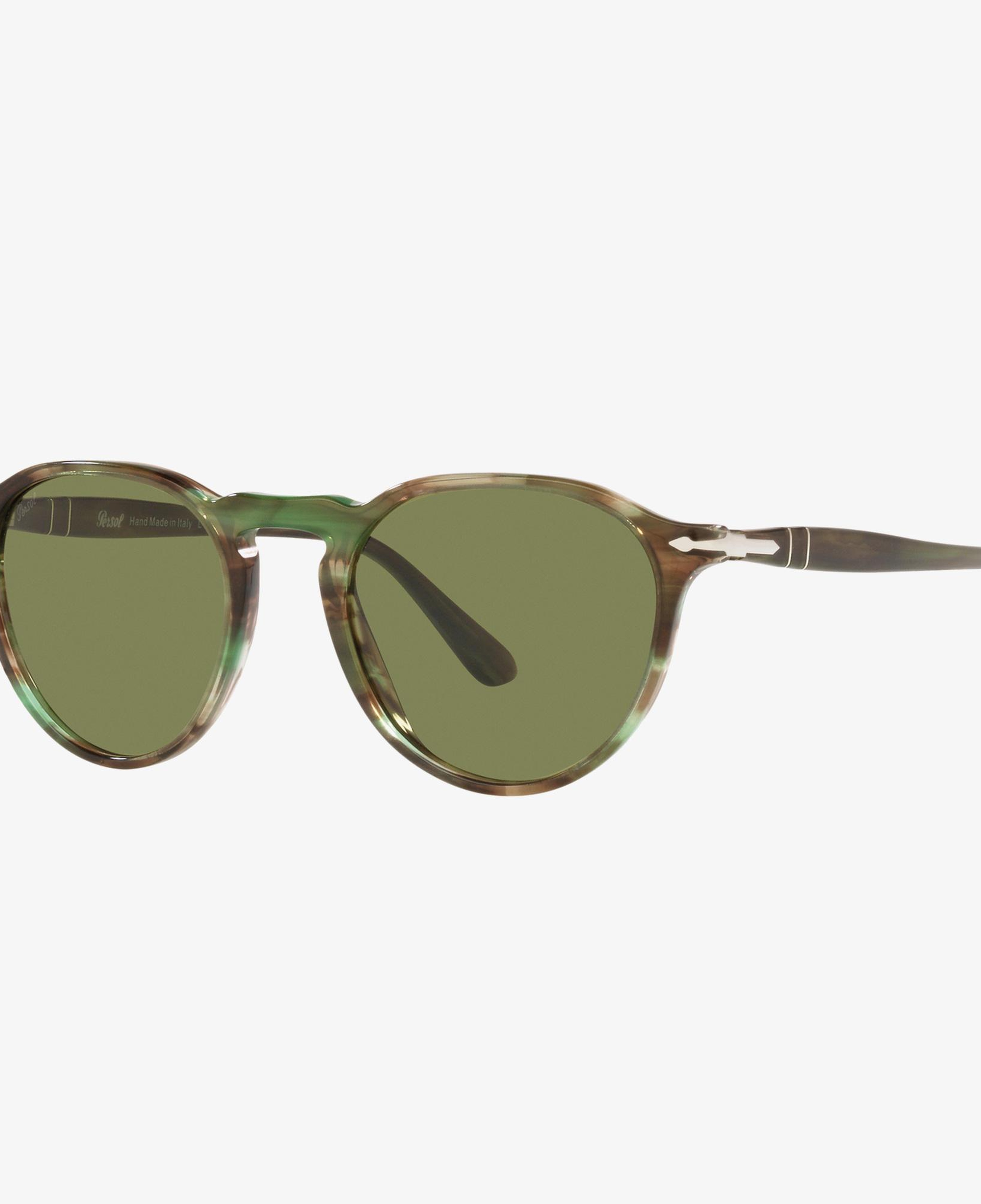 PERSOL Acetate Unisex Yeşil Güneş Gözlüğü